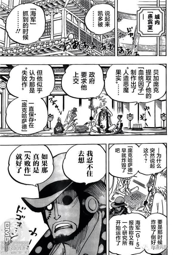 海贼王1007话 狸猫先生