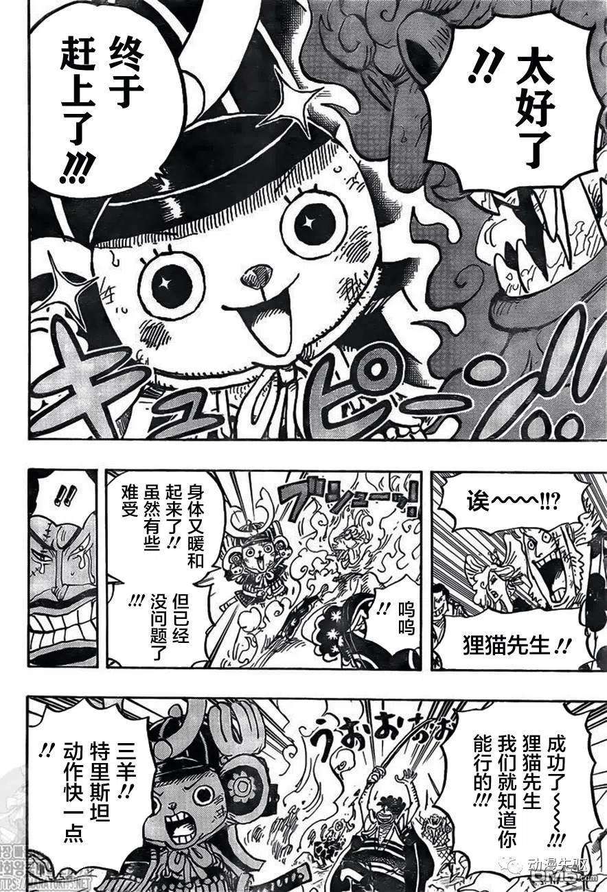 海贼王1007话 狸猫先生