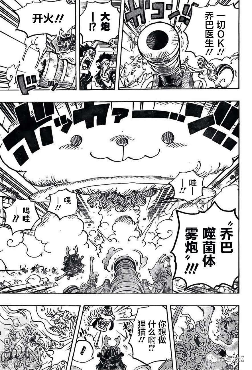 海贼王1007话 狸猫先生