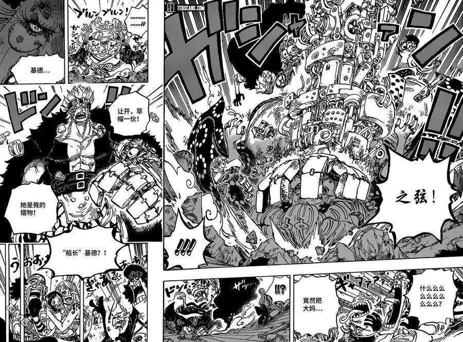 海贼王1013话 混乱的大妈