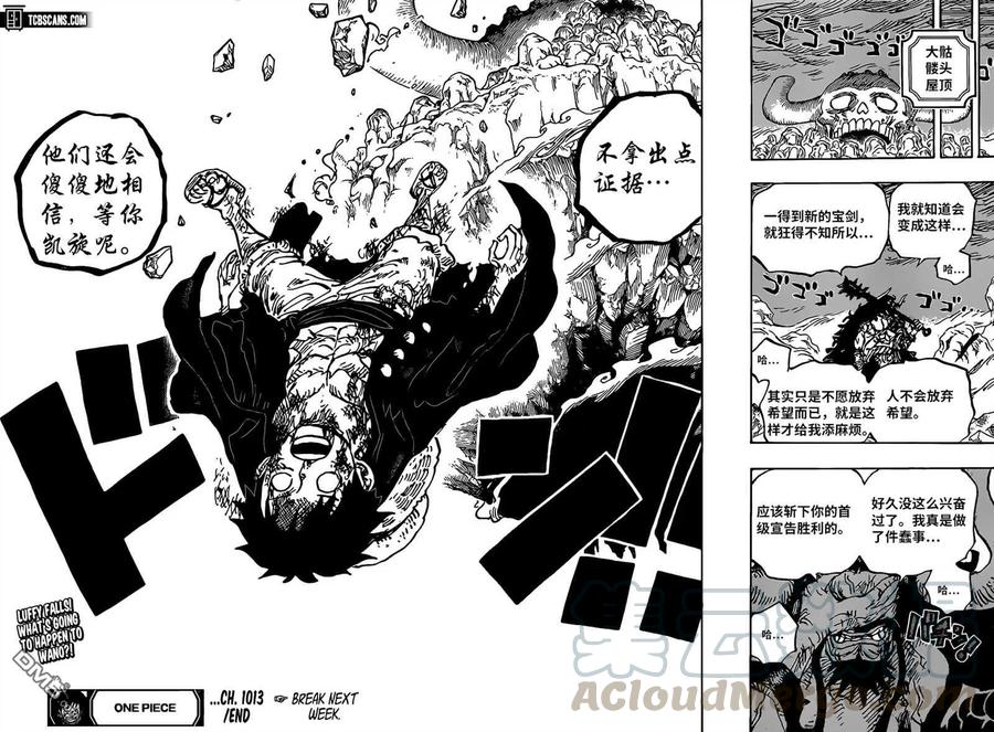 海贼王1013话 混乱的大妈