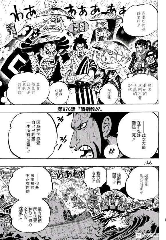 海贼王976话 请指教
