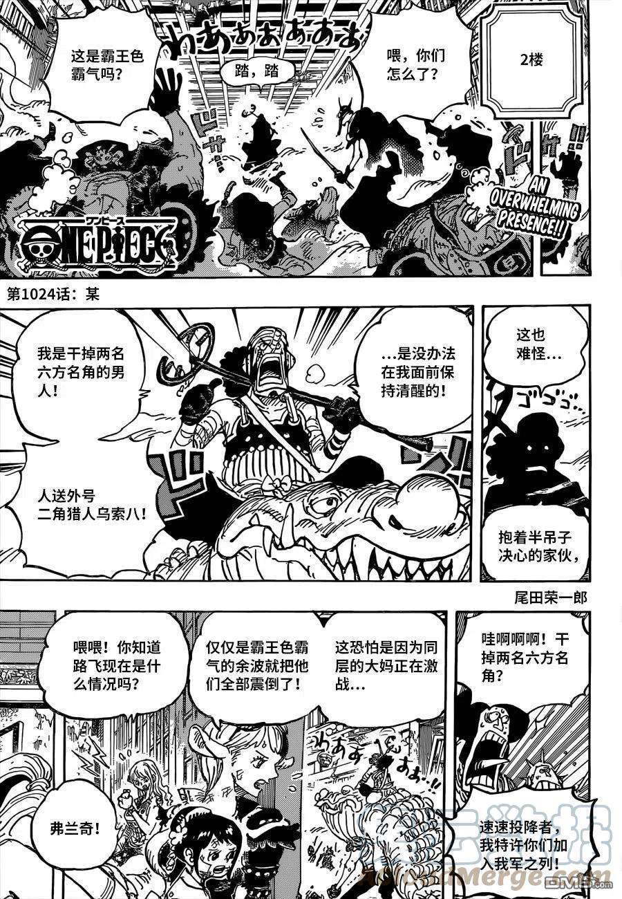 海贼王1024话 某