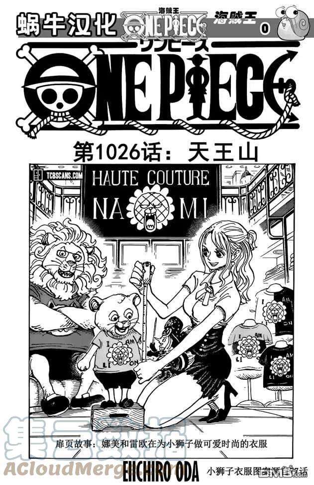 海贼王1026话 天王山