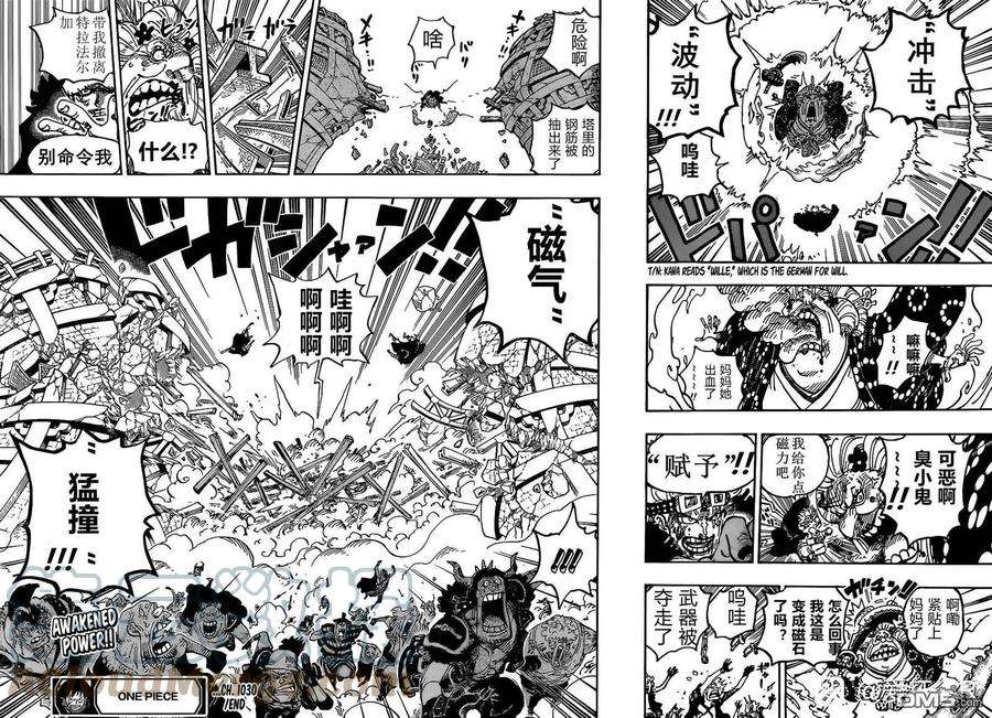 海贼王1030话 诉诸行无常之响