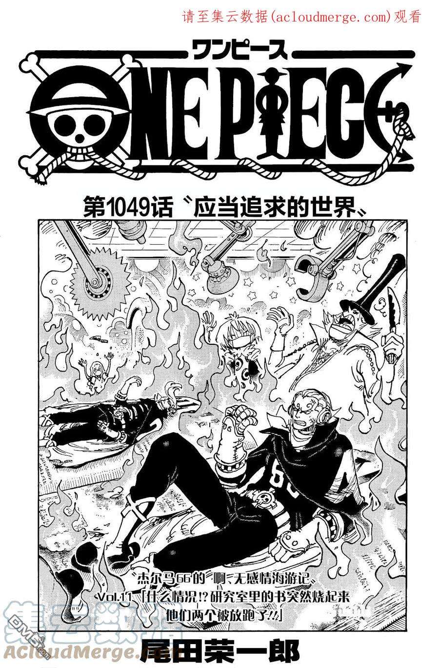 海贼王1049话 应当追求的世界