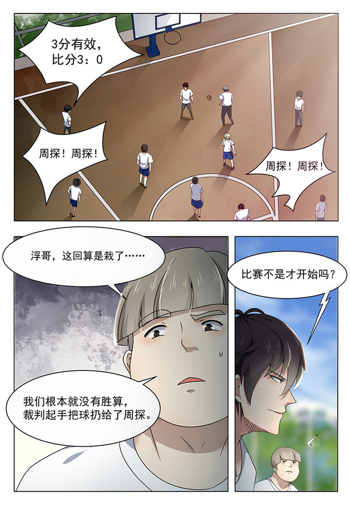 最强神王9 第009话 篮球比赛