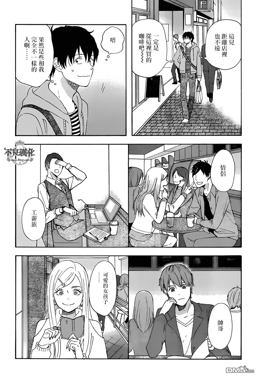 昨晚过得很愉快吧第23话 下班后在咖啡店里