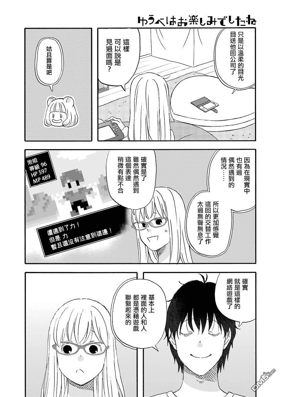 昨晚过得很愉快吧第41话 久违的一个人生活