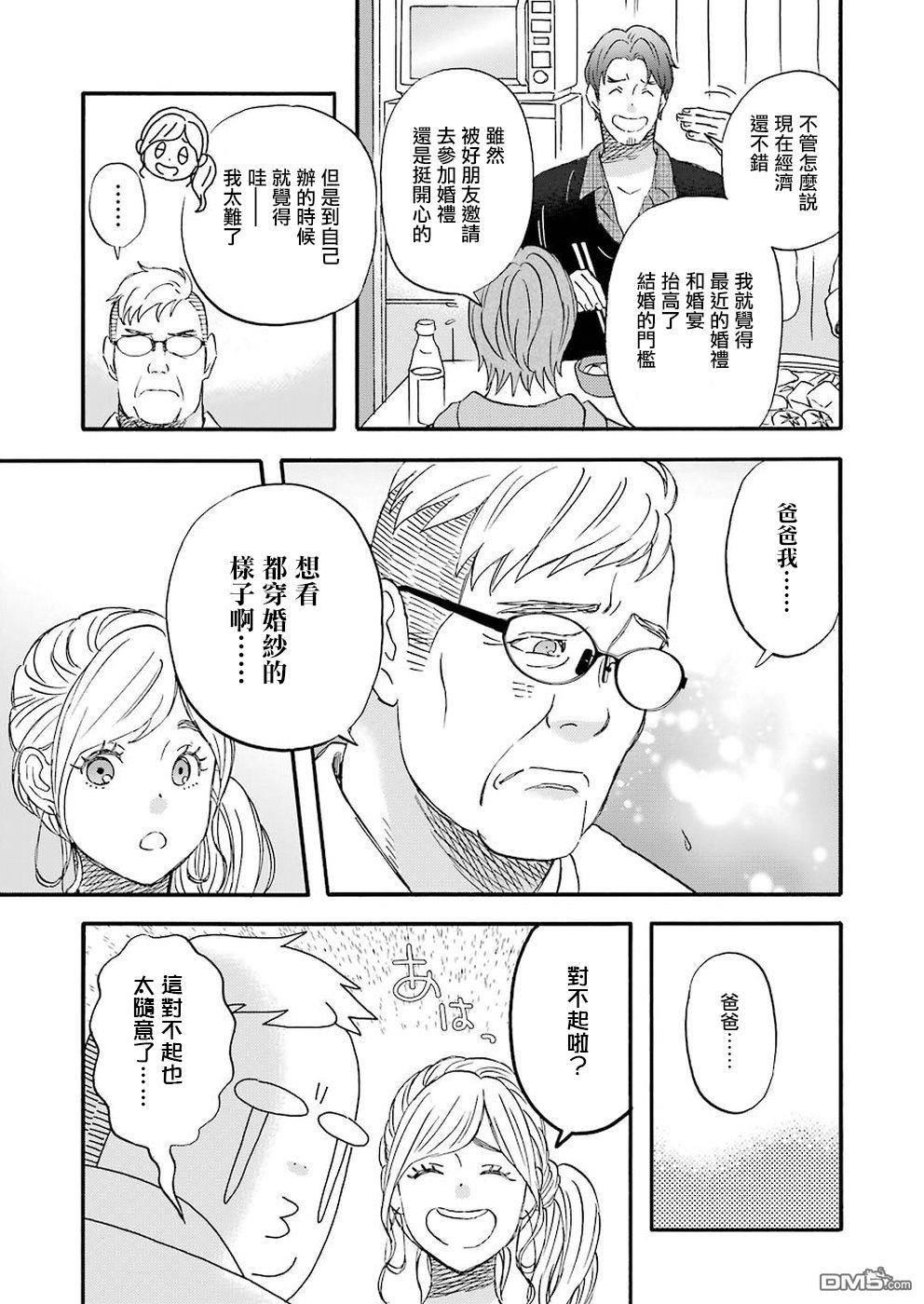 昨晚过得很愉快吧第55话 向家人的结婚报告任务戈洛篇（后篇）