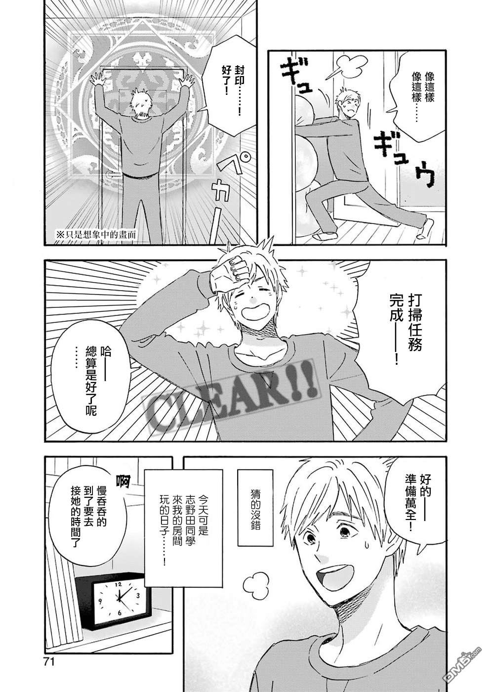 昨晚过得很愉快吧第59话 马里奥君的第一步