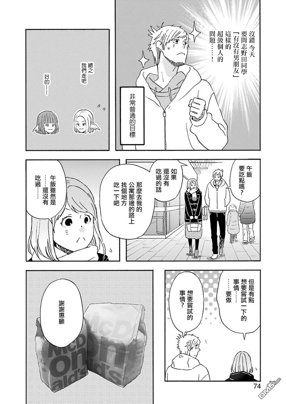 昨晚过得很愉快吧第59话 马里奥君的第一步