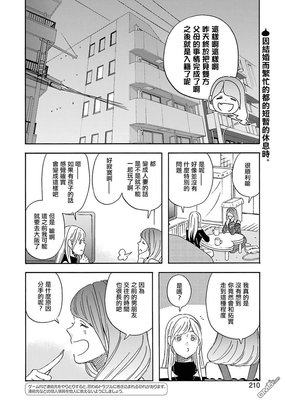 昨晚过得很愉快吧第60话 两人各自的朋友们