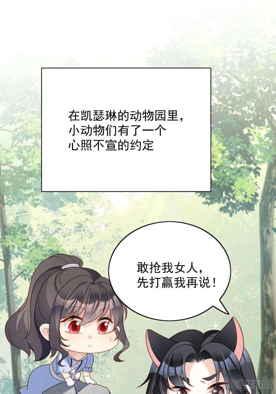 某天穿成恶毒皇后四十八话 情敌打架，分外眼红