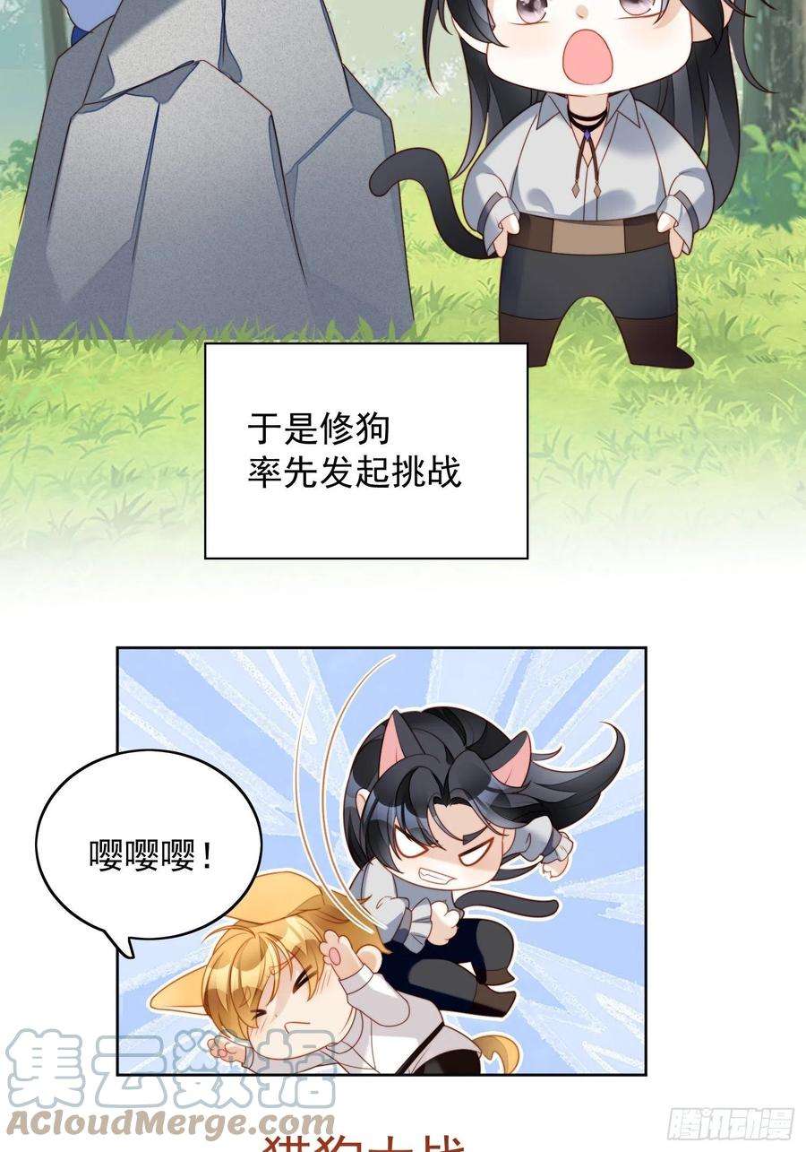 某天穿成恶毒皇后四十八话 情敌打架，分外眼红
