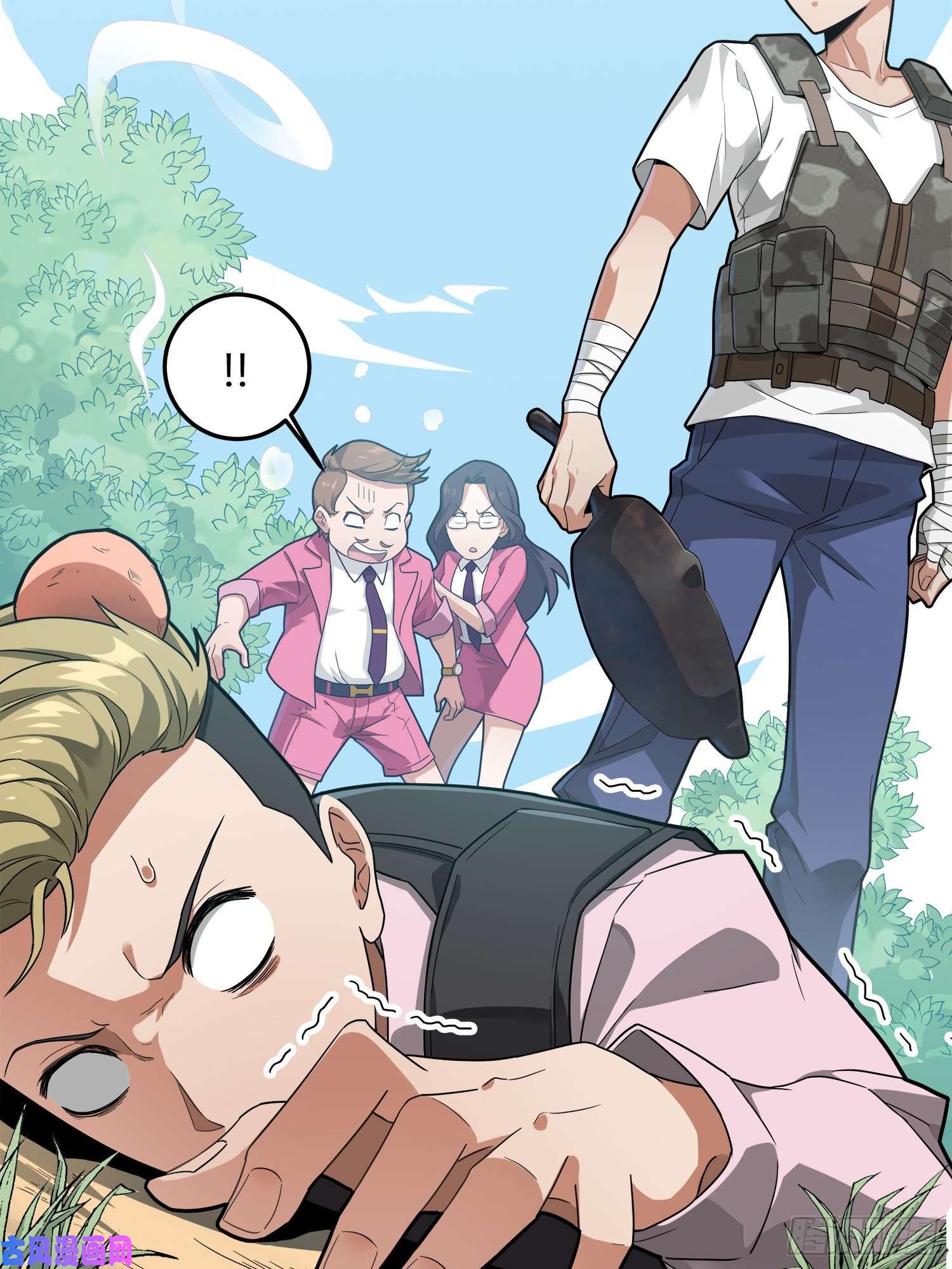 和平精英：描边战神12话.终于会合