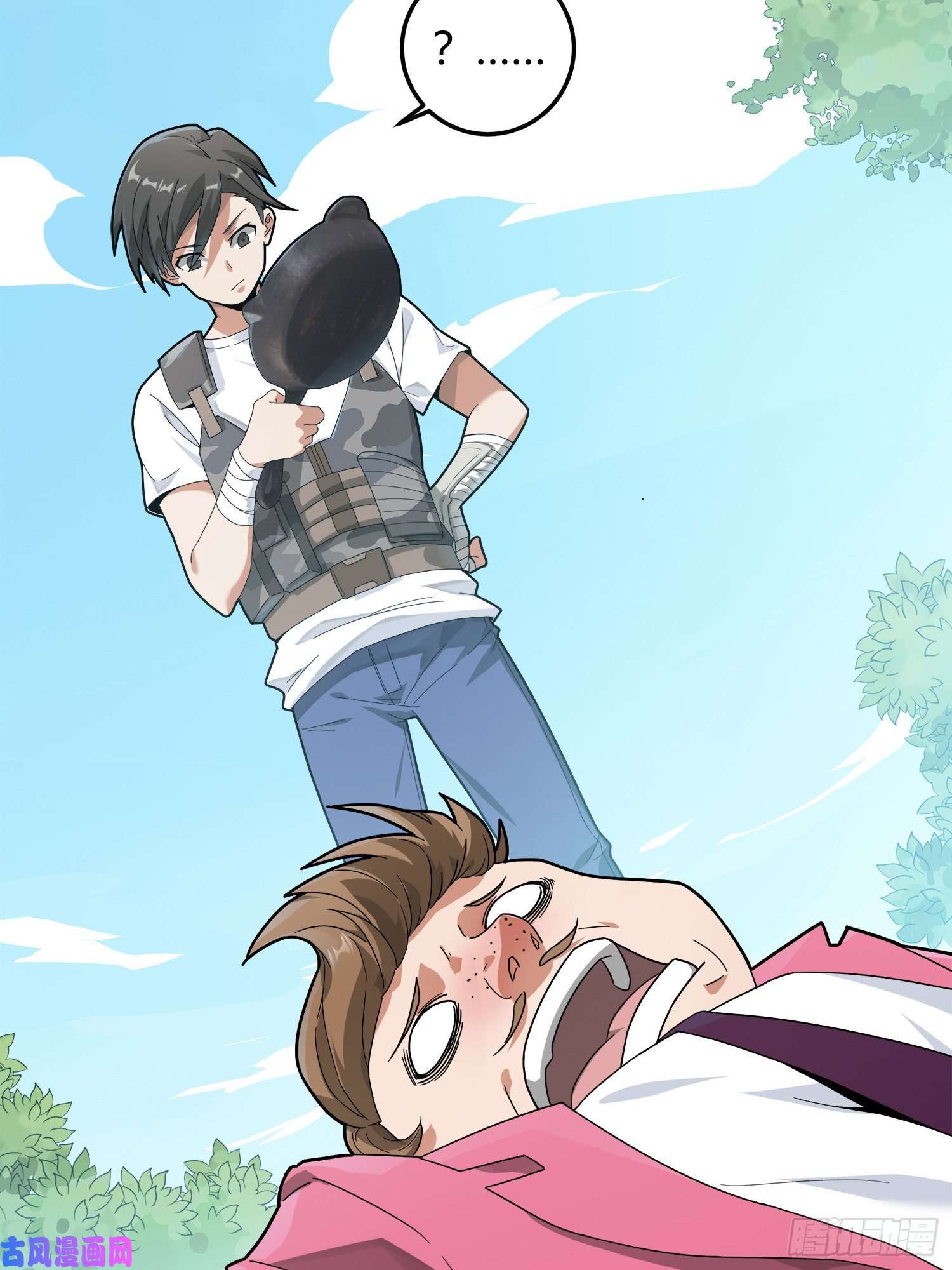 和平精英：描边战神12话.终于会合