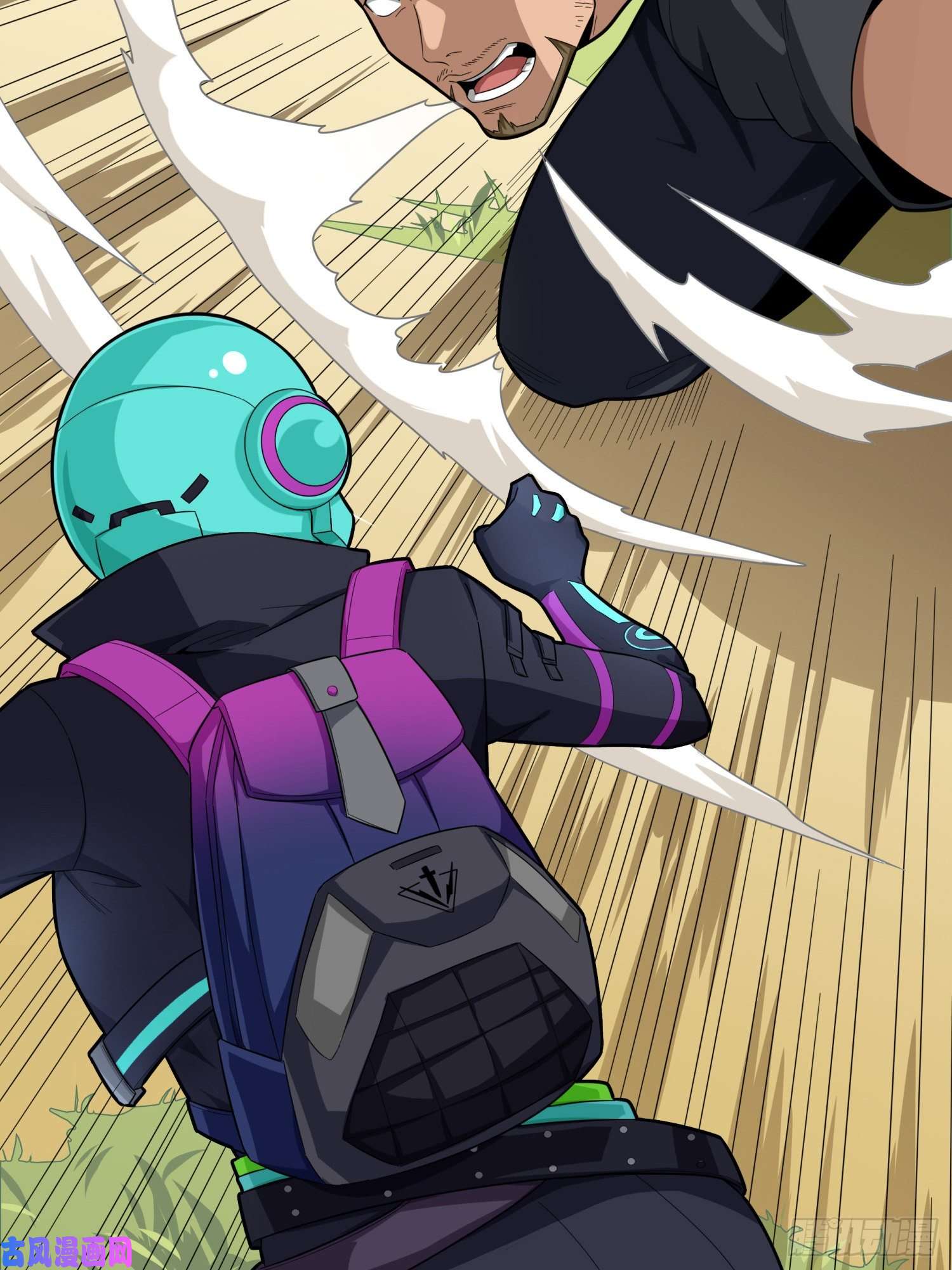 和平精英：描边战神16话.黑骑