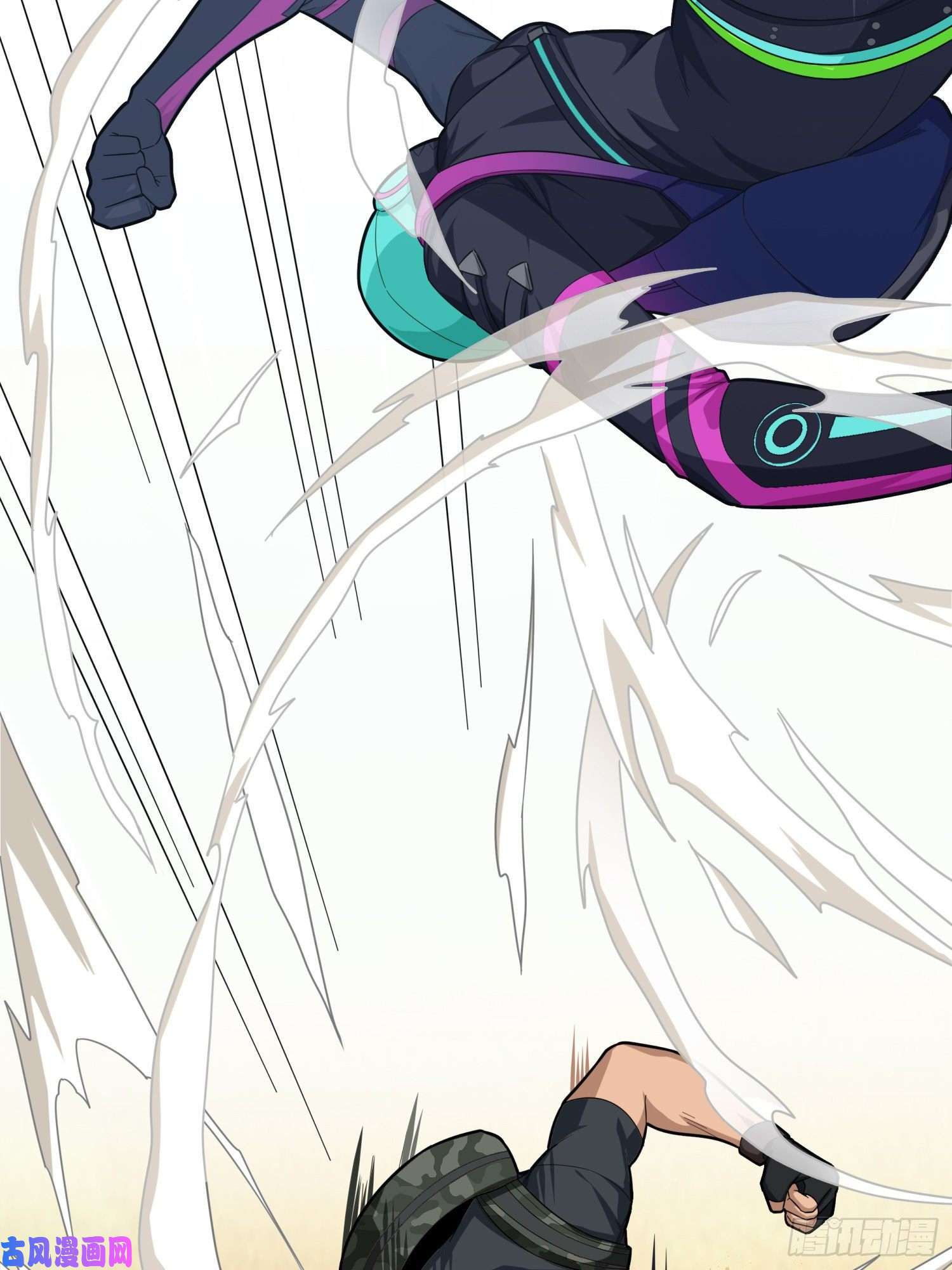 和平精英：描边战神16话.黑骑