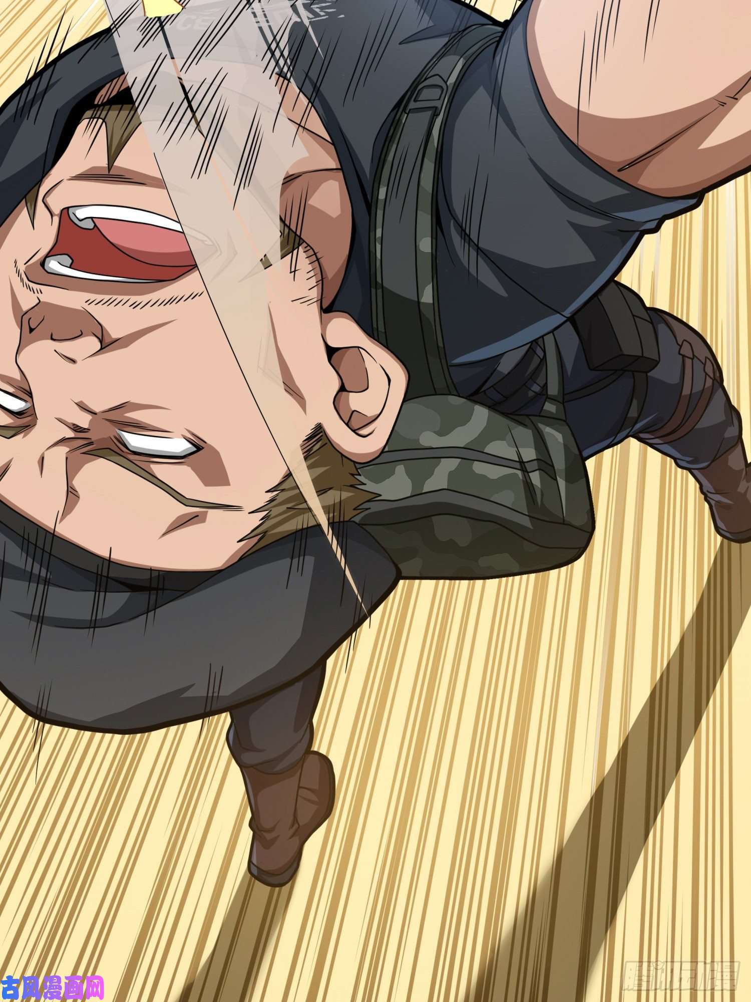 和平精英：描边战神16话.黑骑