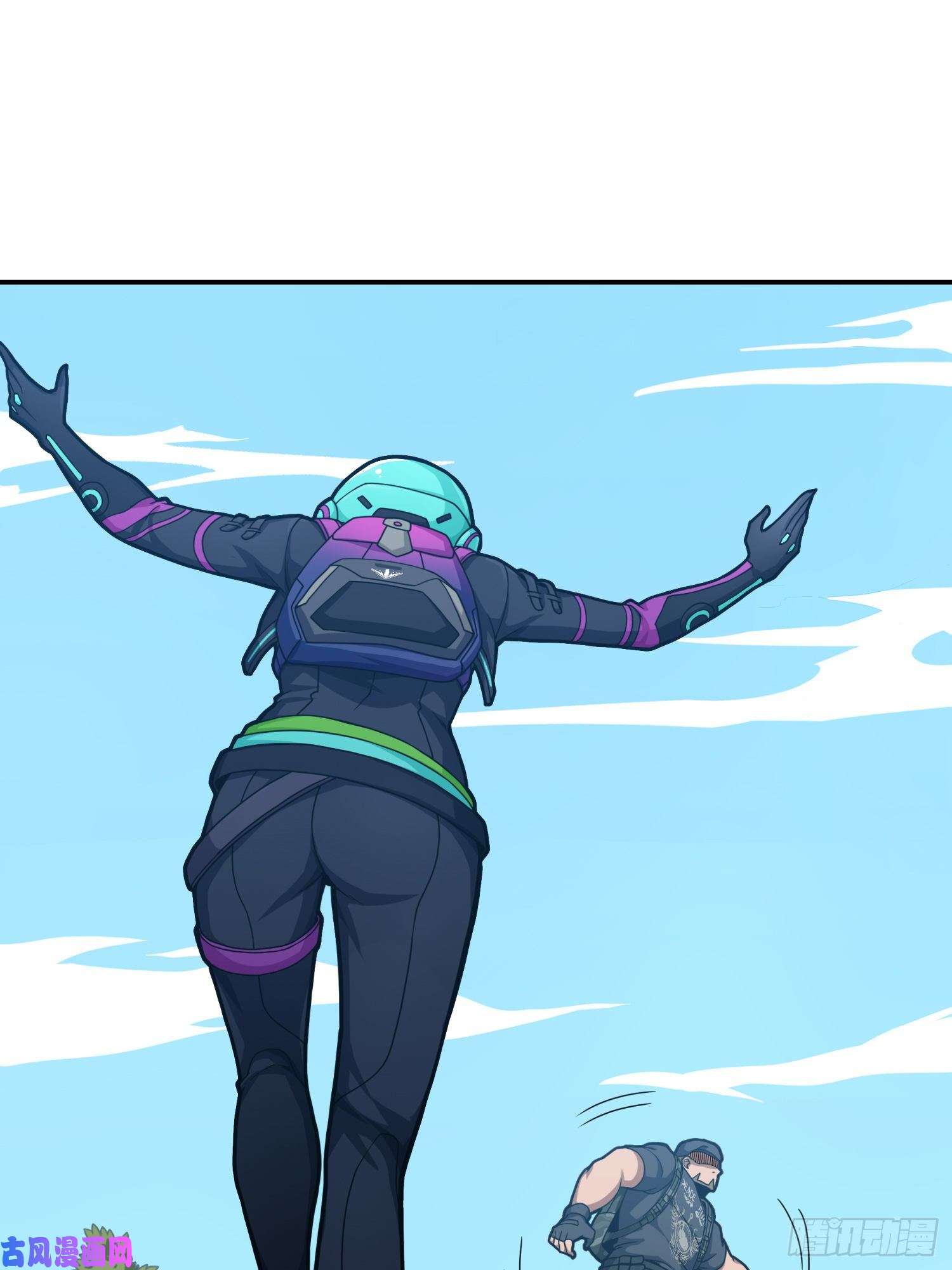 和平精英：描边战神16话.黑骑