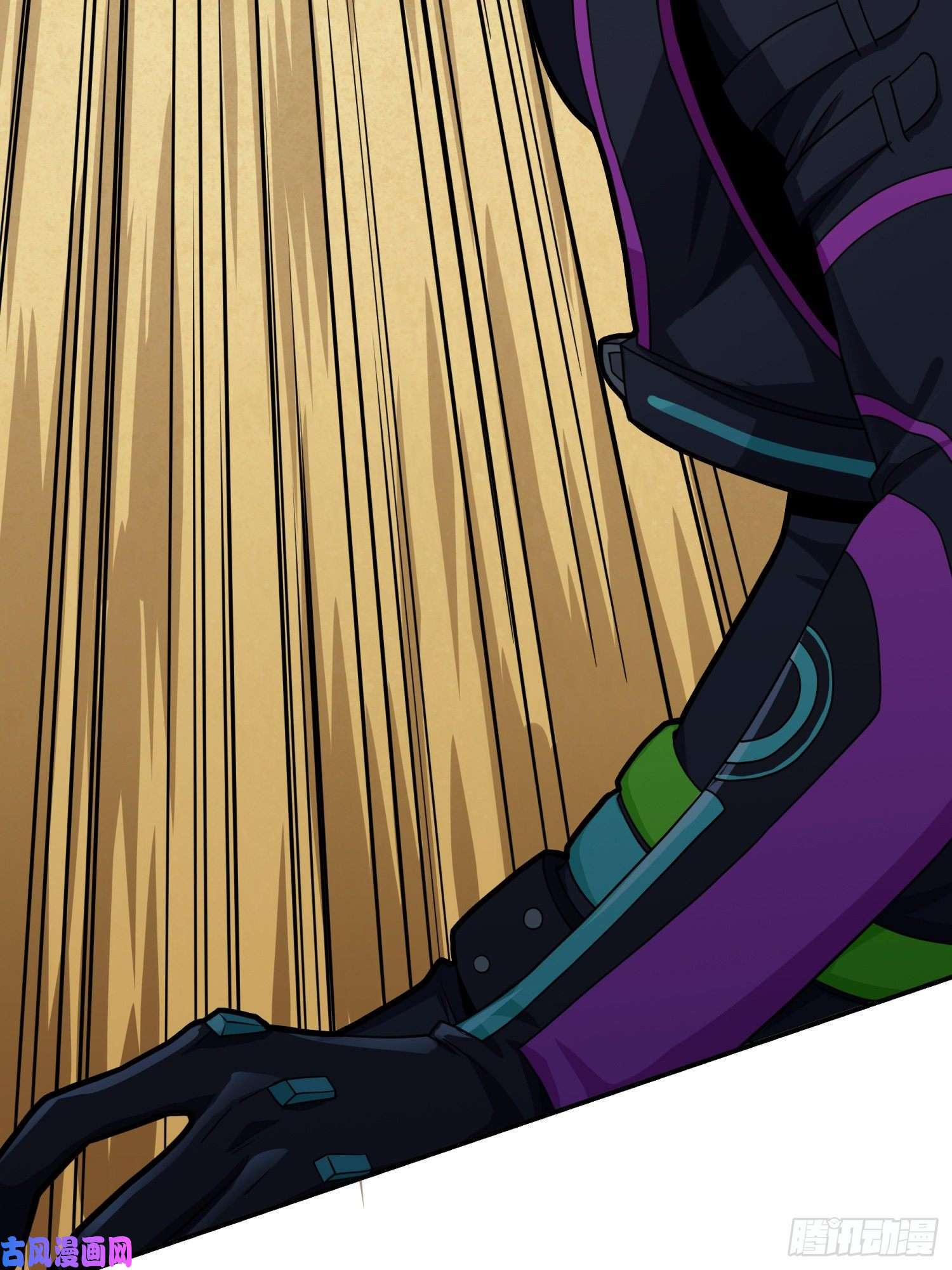 和平精英：描边战神16话.黑骑