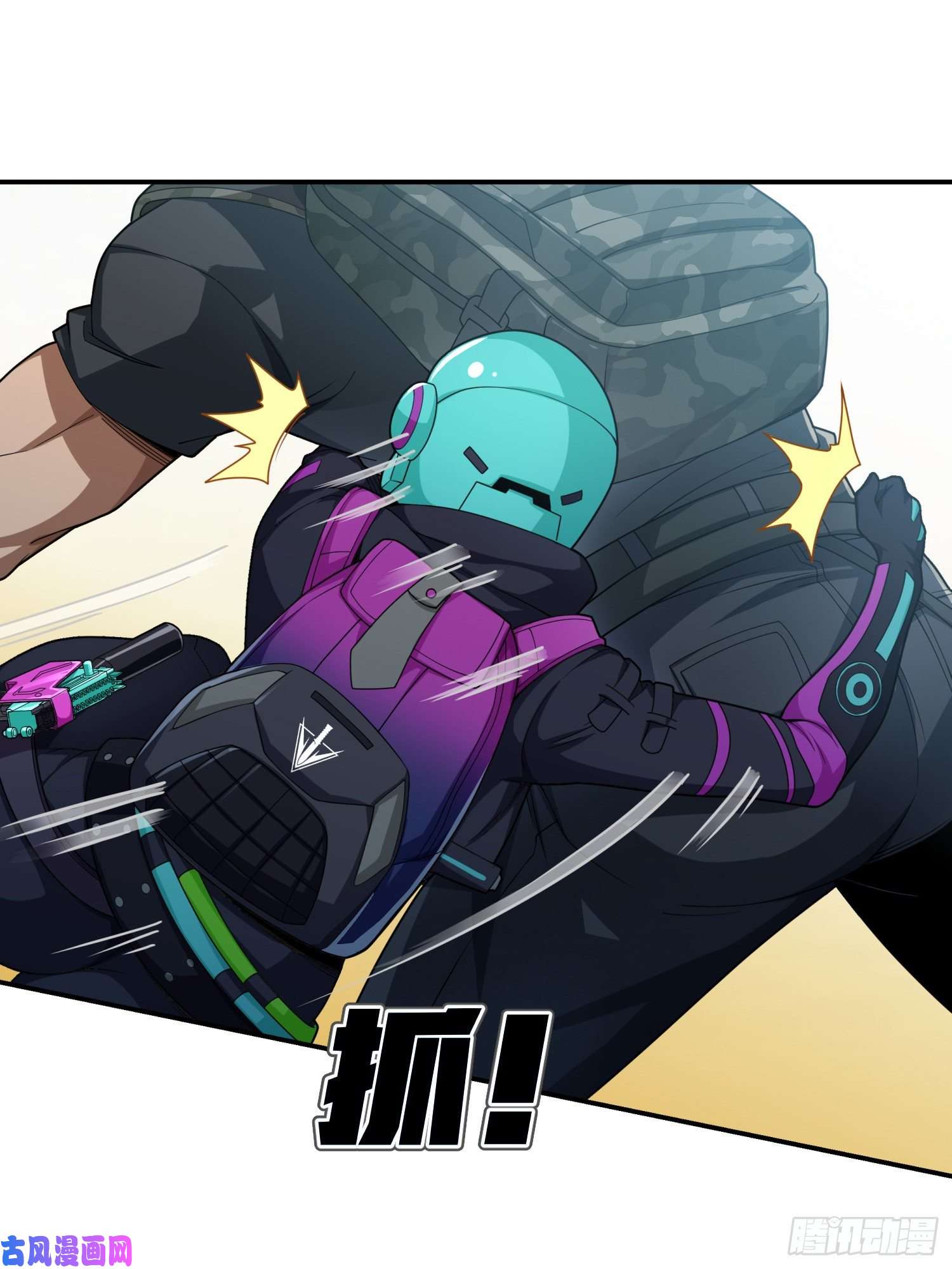 和平精英：描边战神16话.黑骑