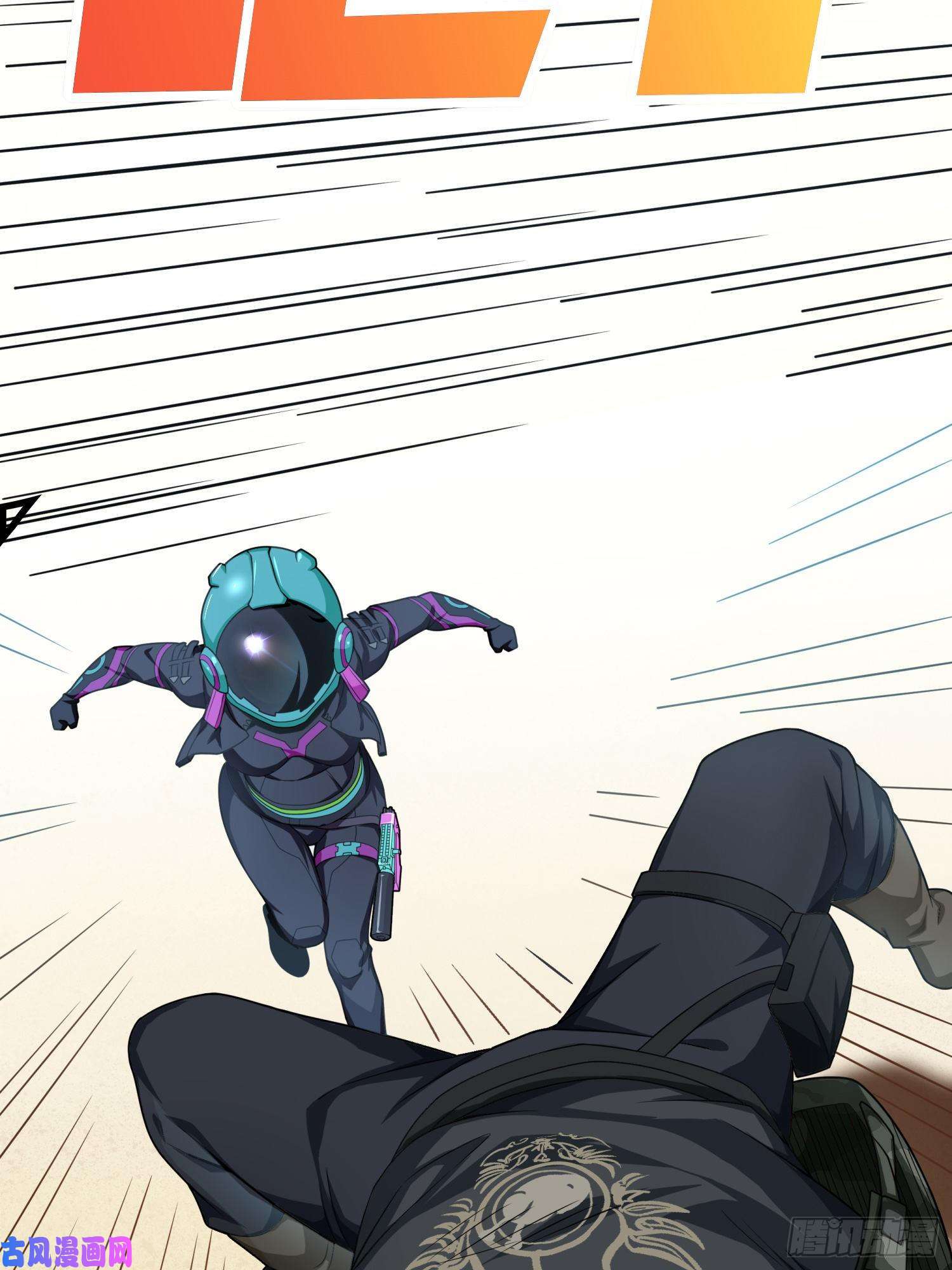 和平精英：描边战神16话.黑骑