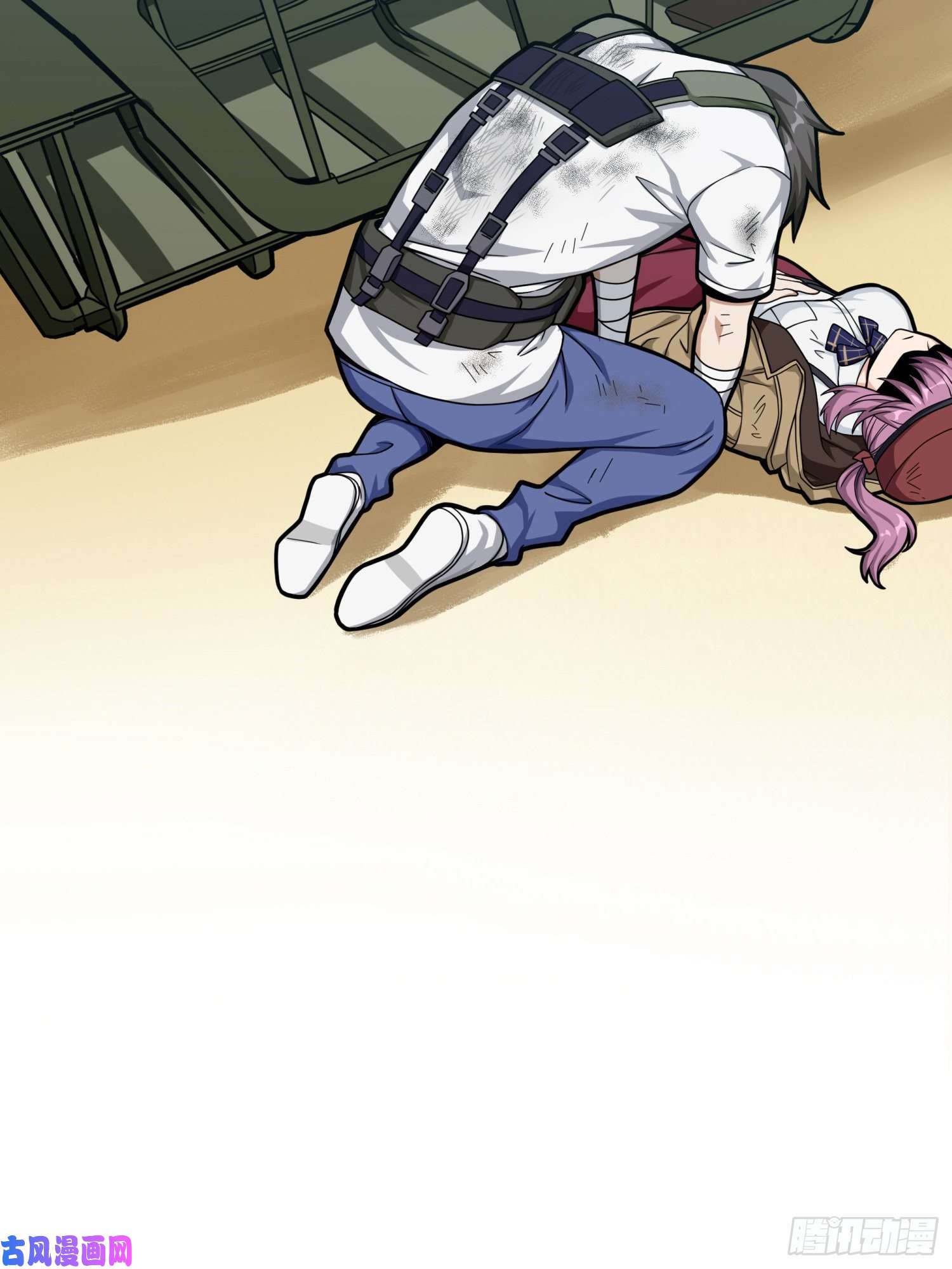 和平精英：描边战神16话.黑骑