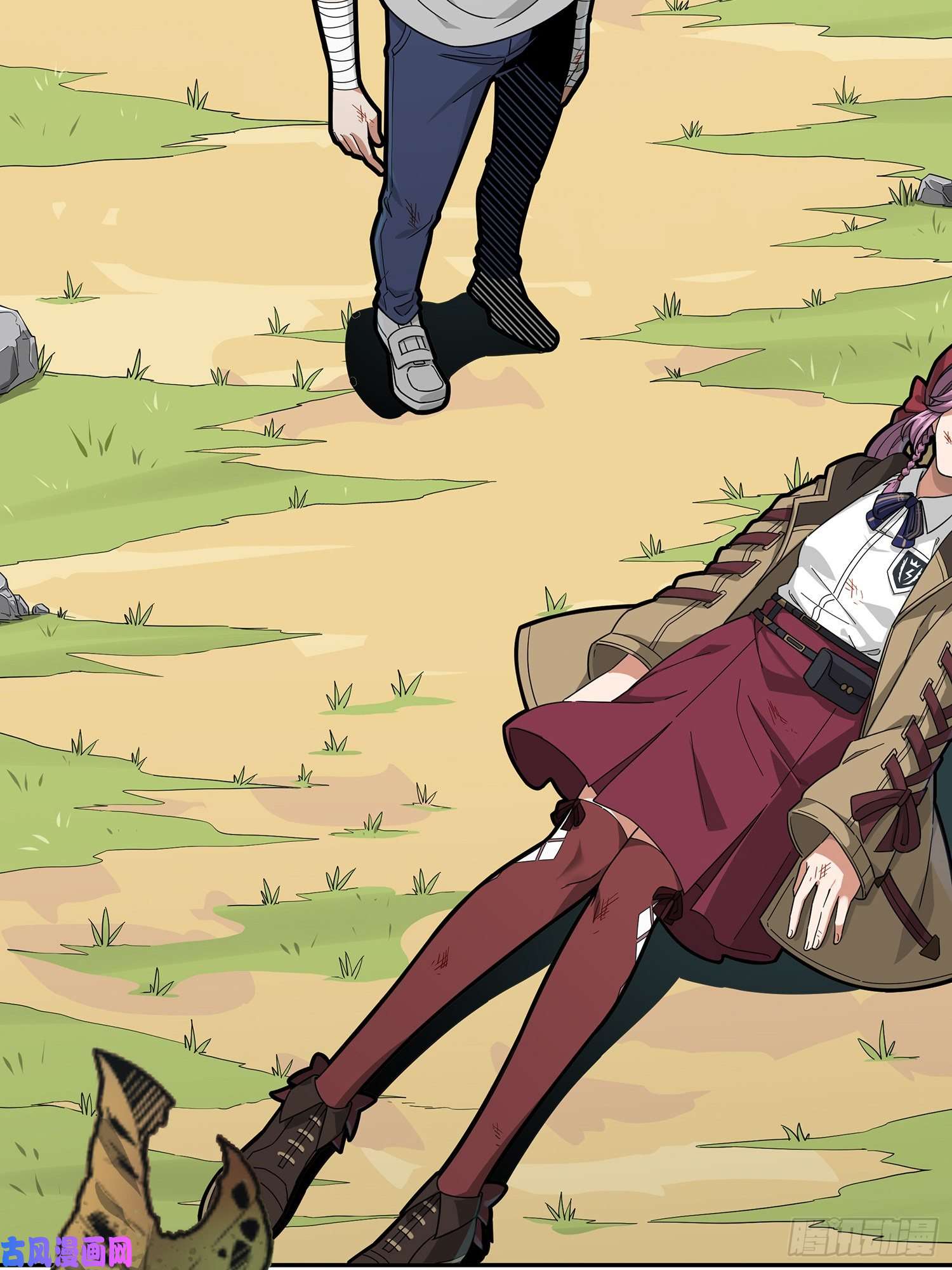 和平精英：描边战神17话.我与我