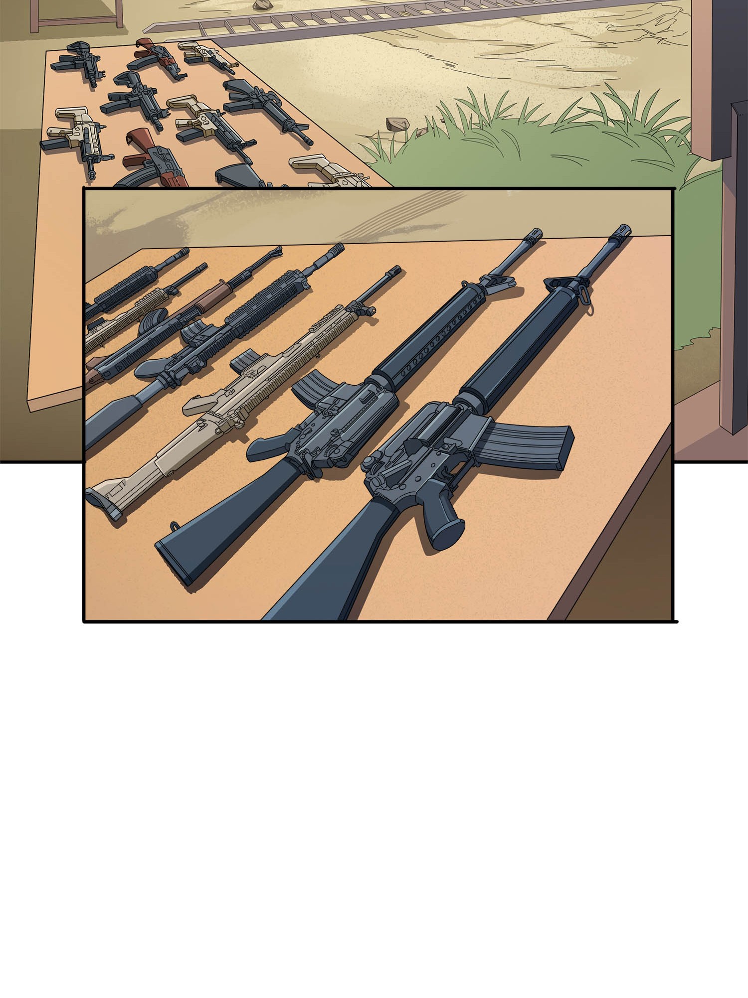 和平精英：描边战神005 子弹爆破