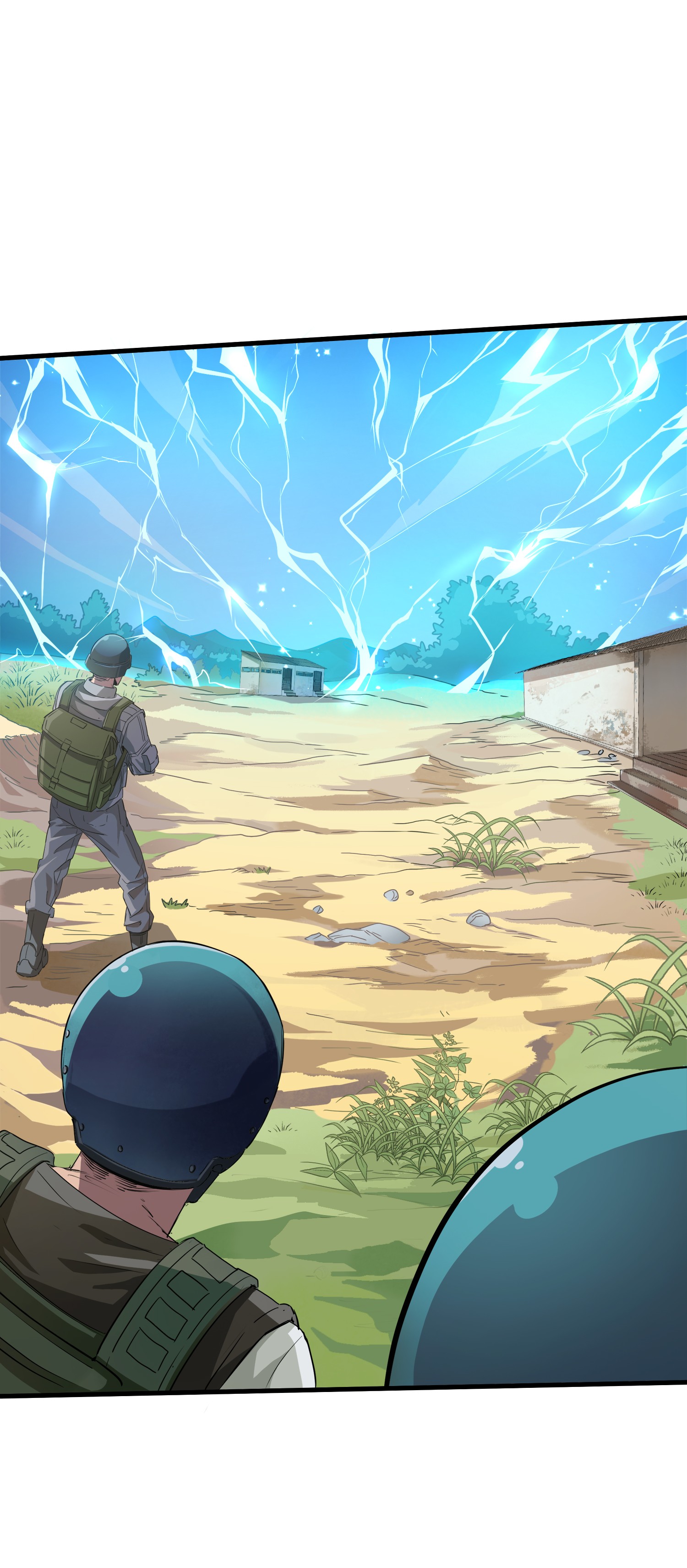 和平精英：描边战神009 两人进圈