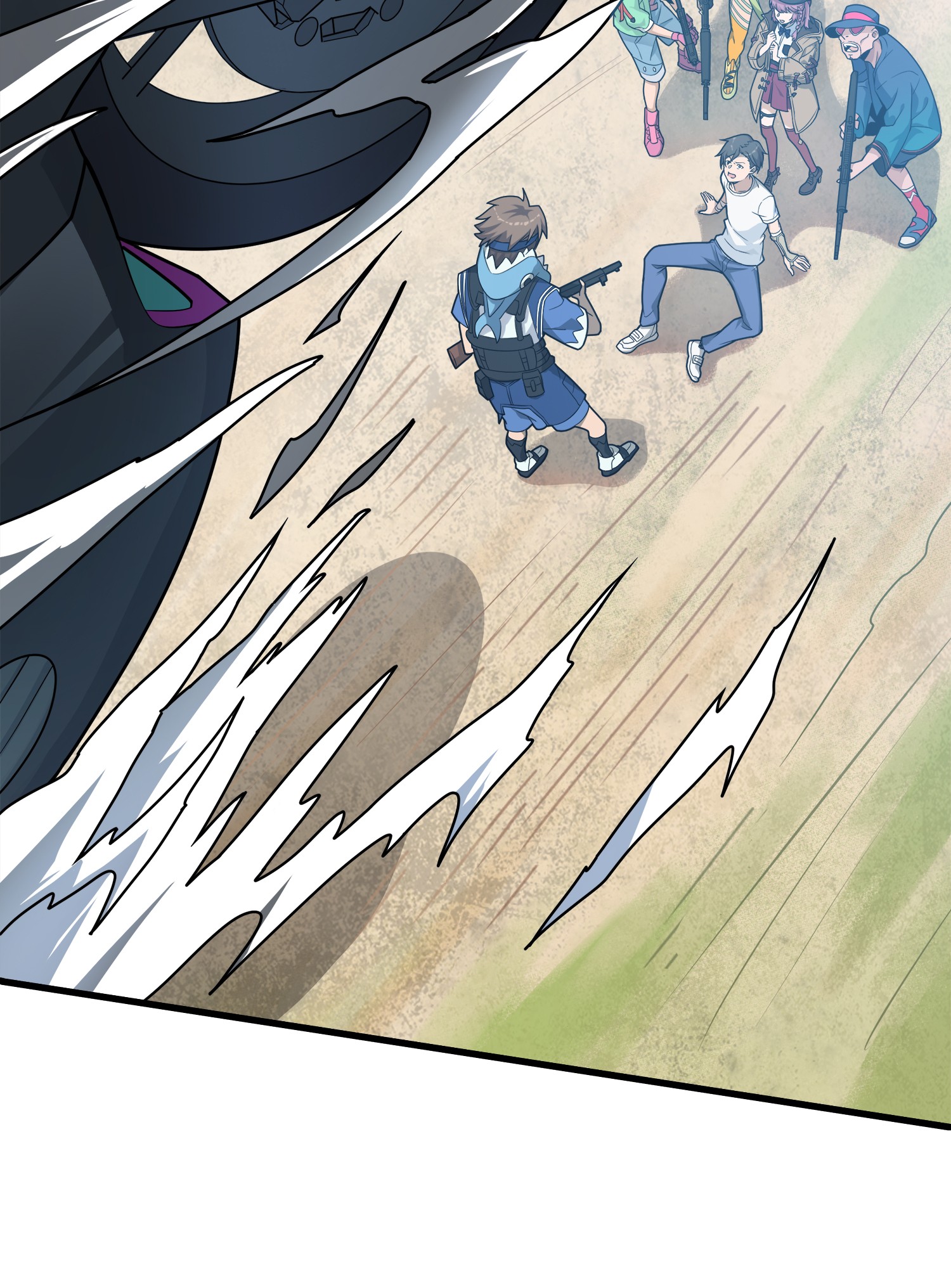 和平精英：描边战神009 两人进圈