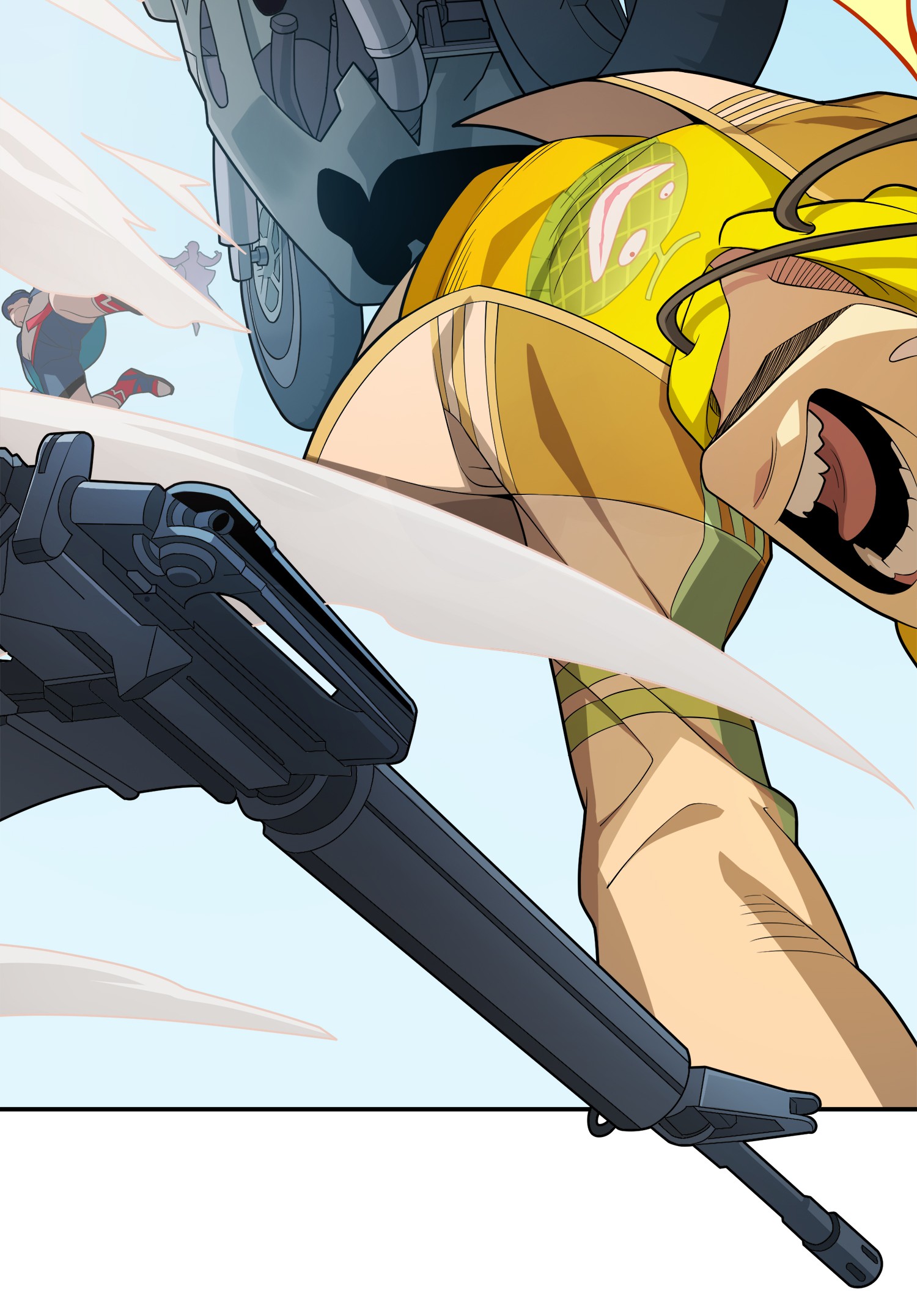 和平精英：描边战神009 两人进圈