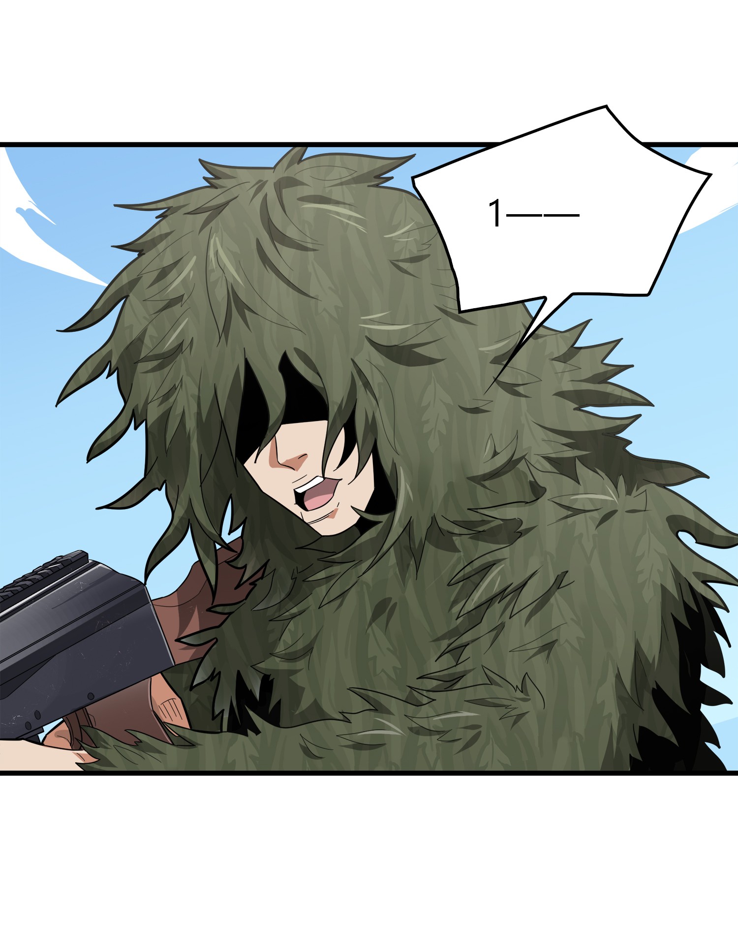 和平精英：描边战神011 草丛成精