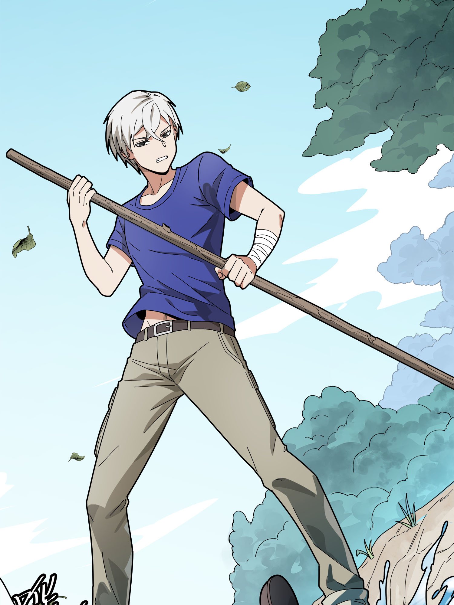 和平精英：描边战神012 不愿话忆