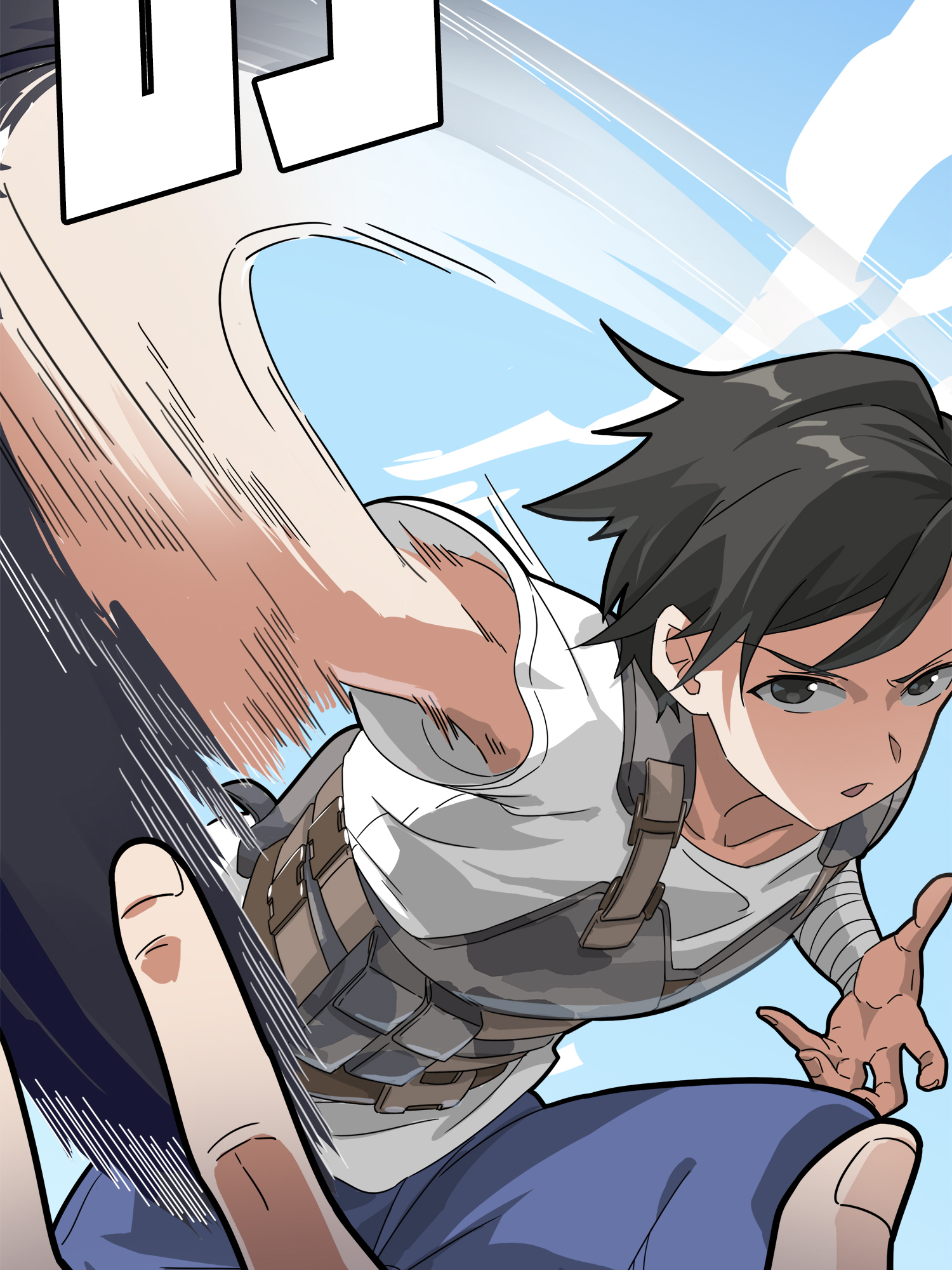 和平精英：描边战神013 终于会合