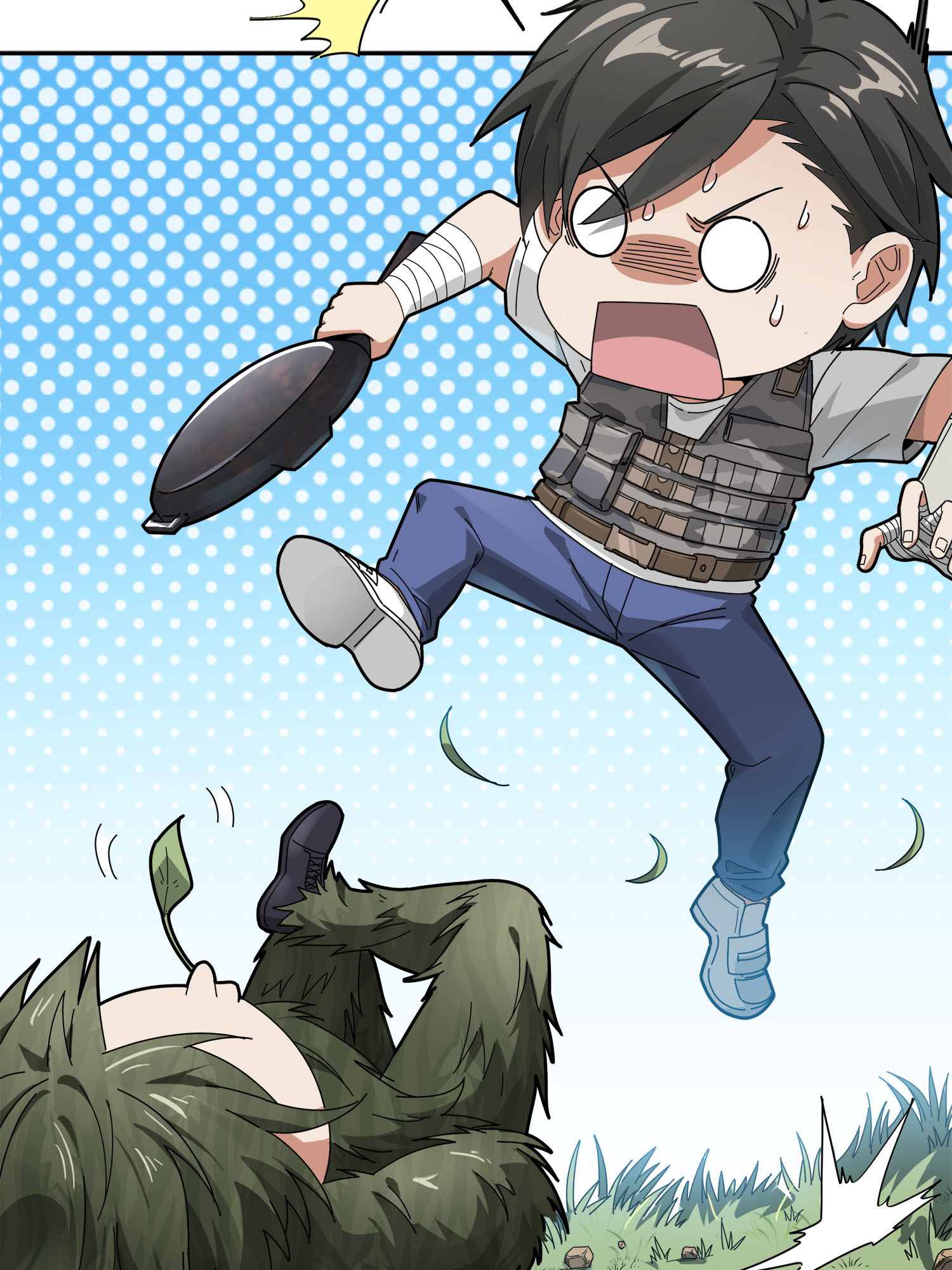 和平精英：描边战神013 终于会合