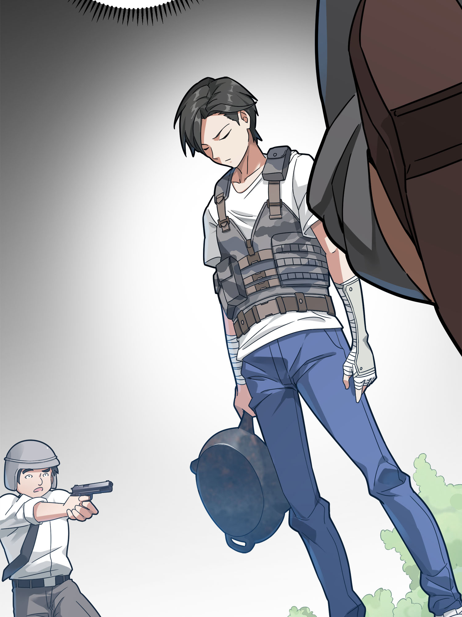 和平精英：描边战神013 终于会合