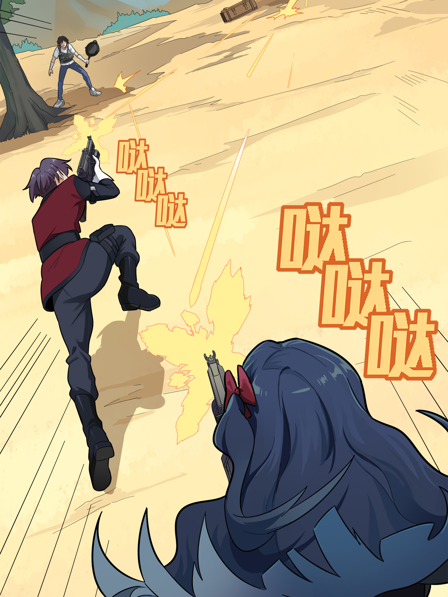 和平精英：描边战神015 舰长