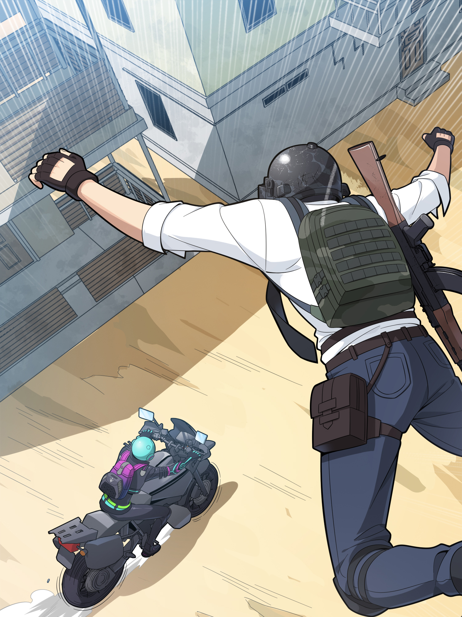 和平精英：描边战神016 神秘任务