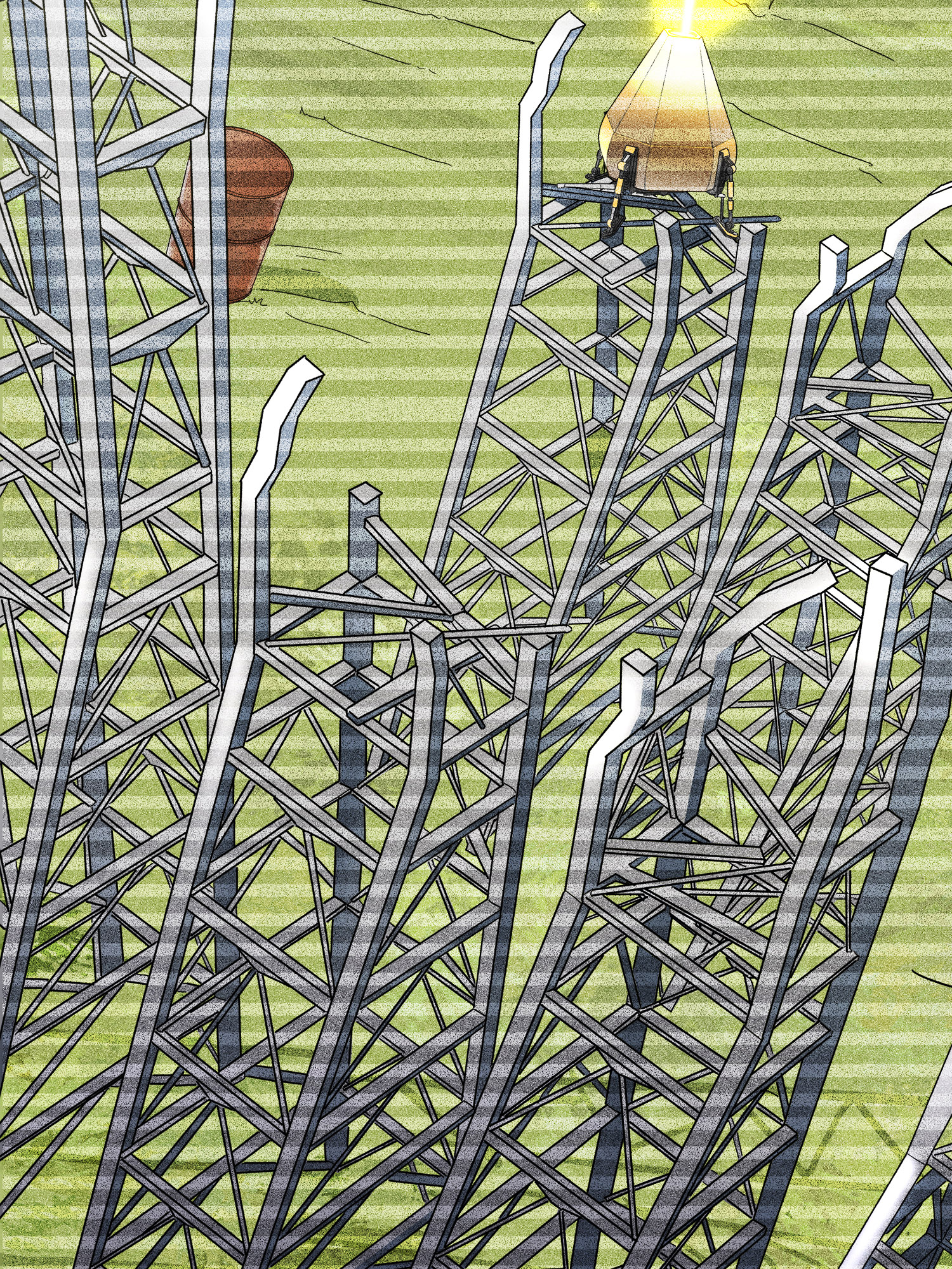 和平精英：描边战神021 阴谋