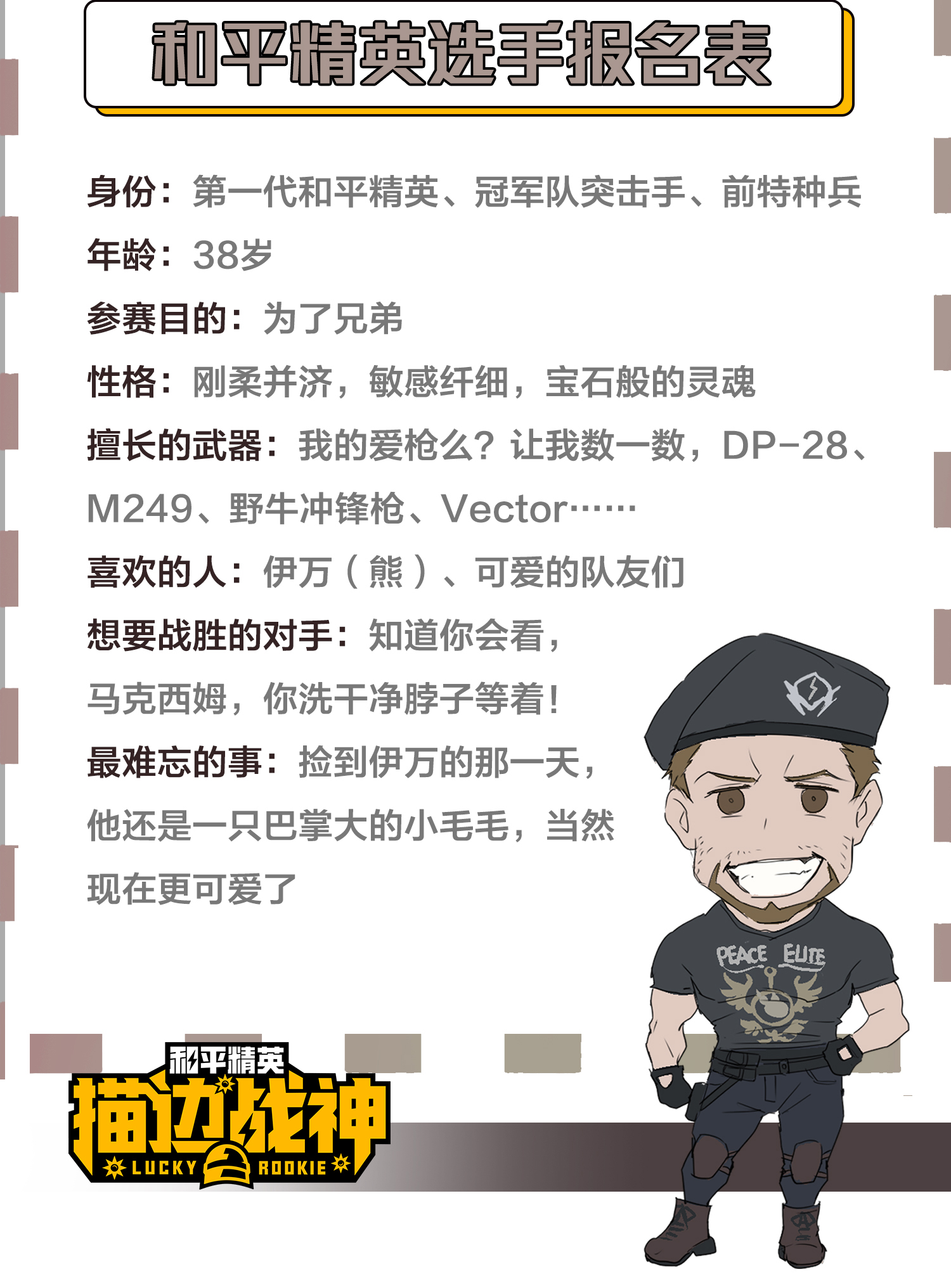 和平精英：描边战神023 维式特训（二）