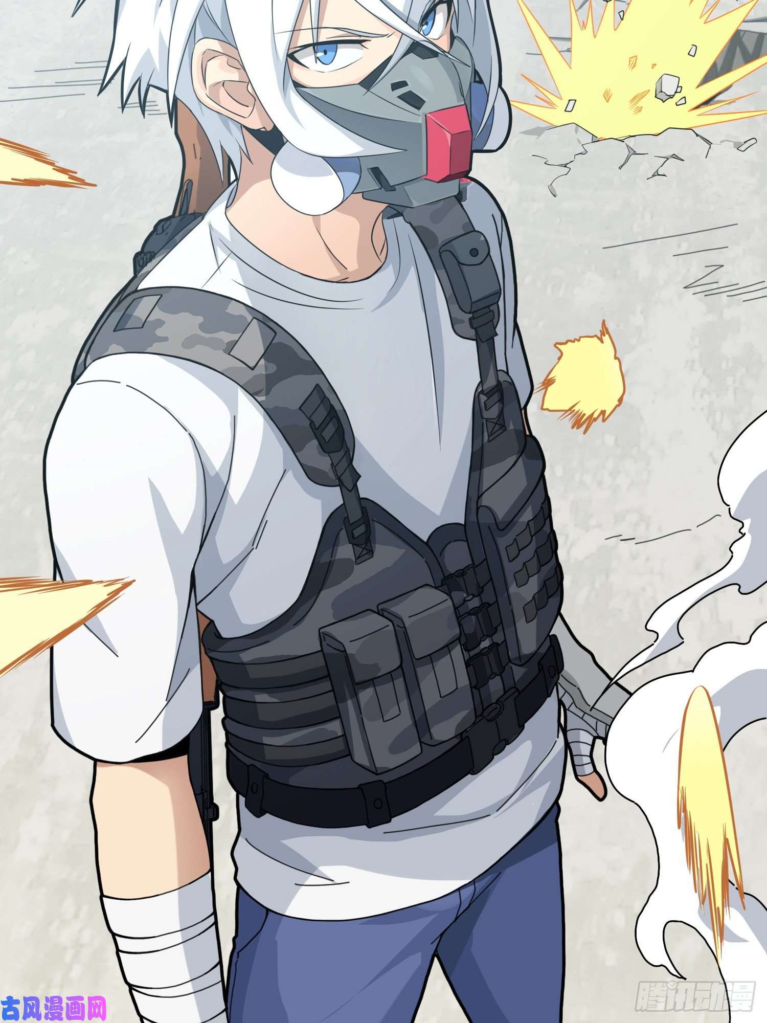 和平精英：描边战神38话.雷霆之怒