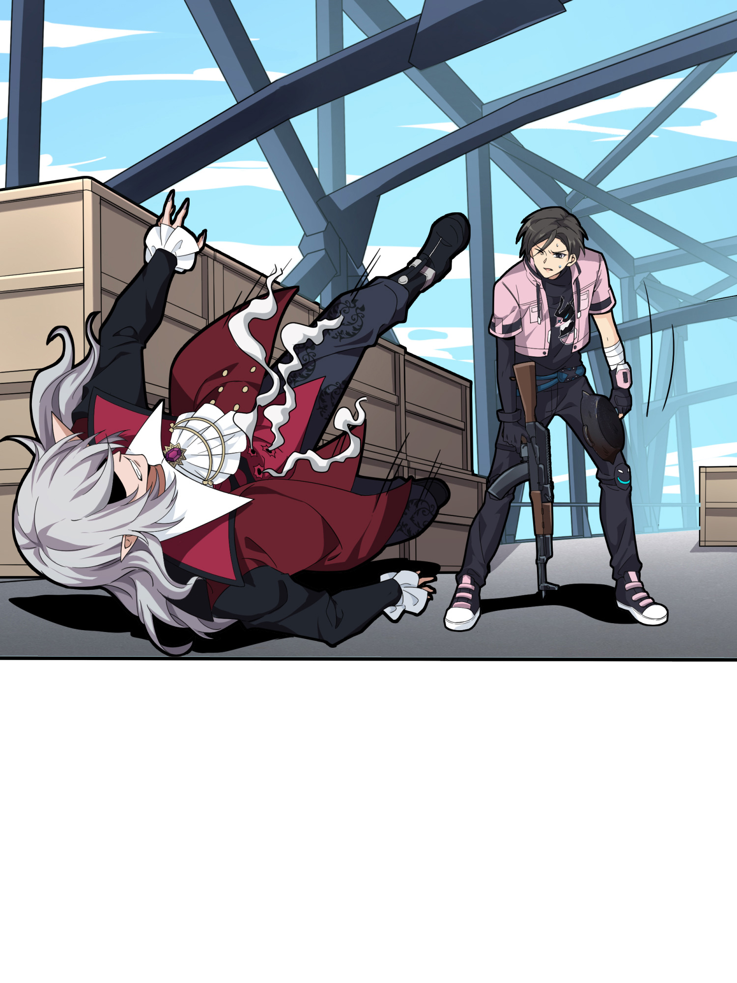 和平精英：描边战神030 浪漫邂逅