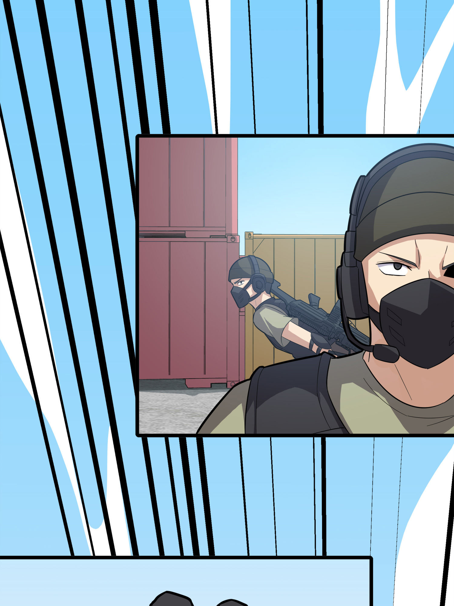 和平精英：描边战神031 精准打击