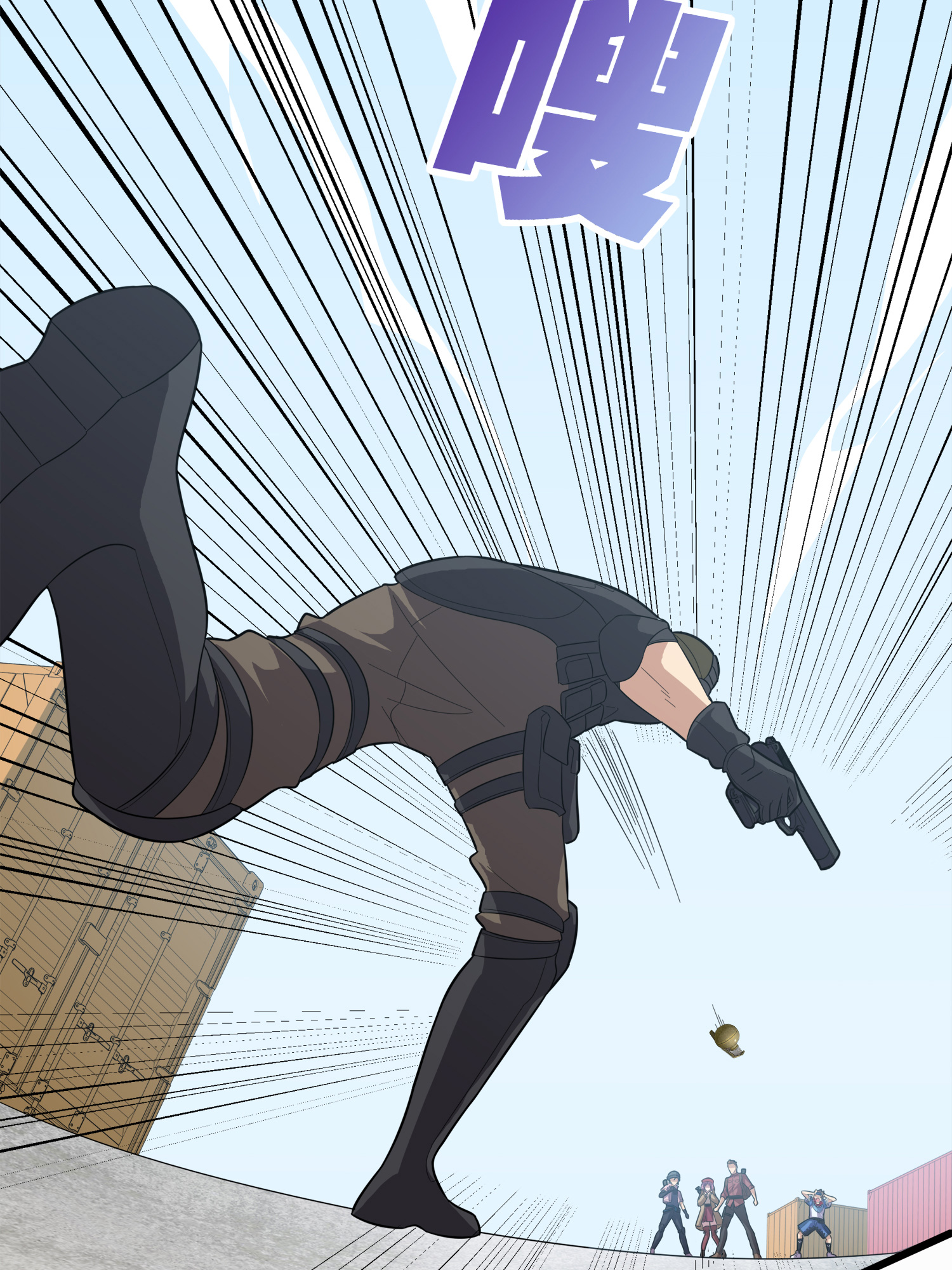 和平精英：描边战神031 精准打击