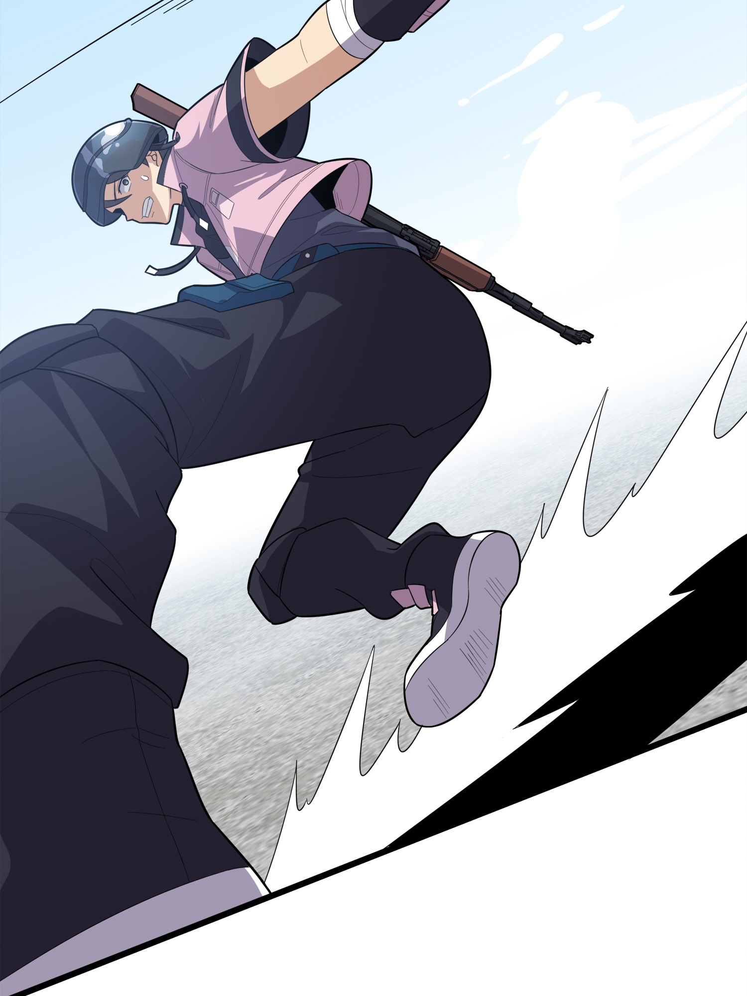 和平精英：描边战神031 精准打击