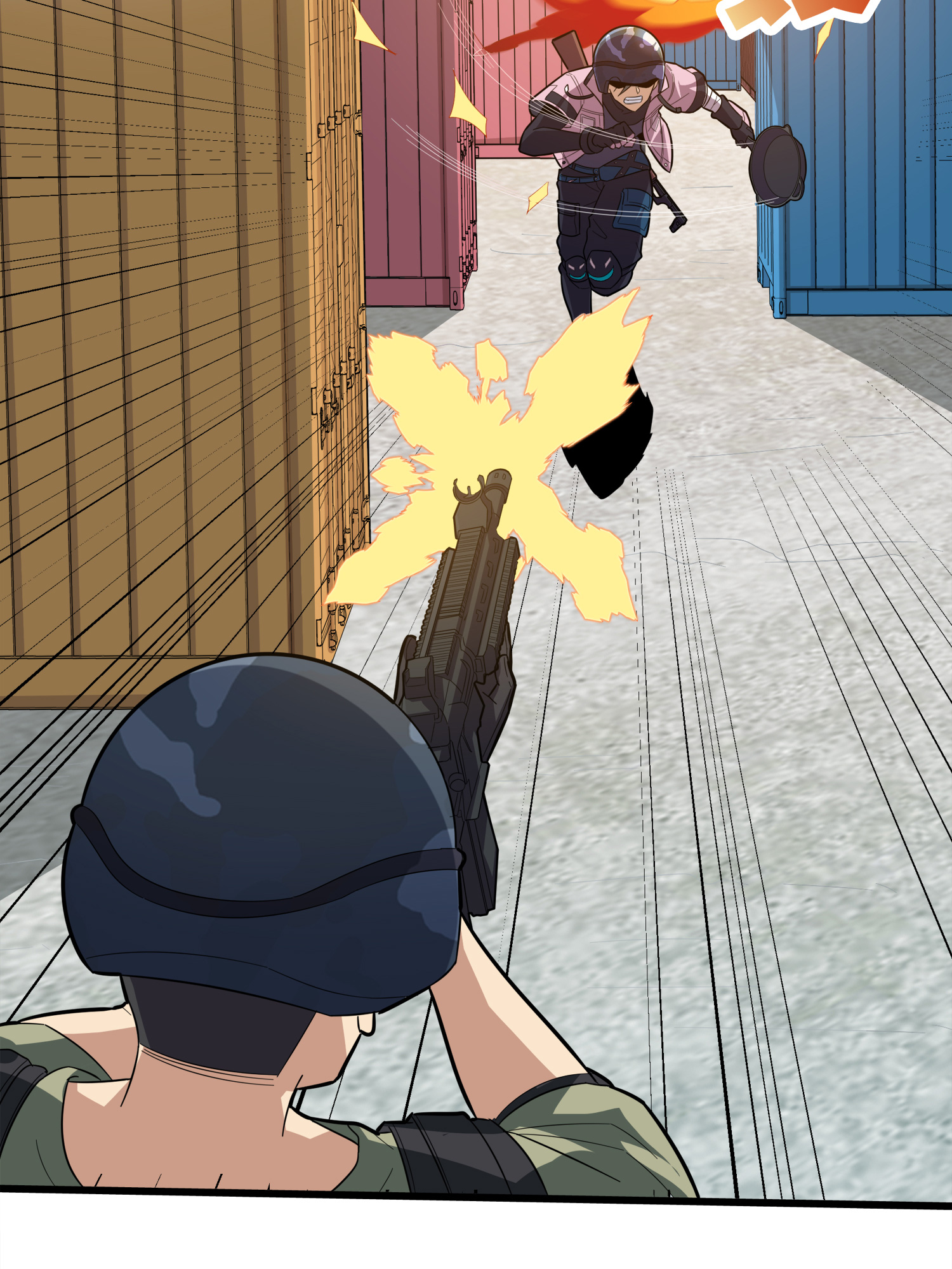 和平精英：描边战神031 精准打击