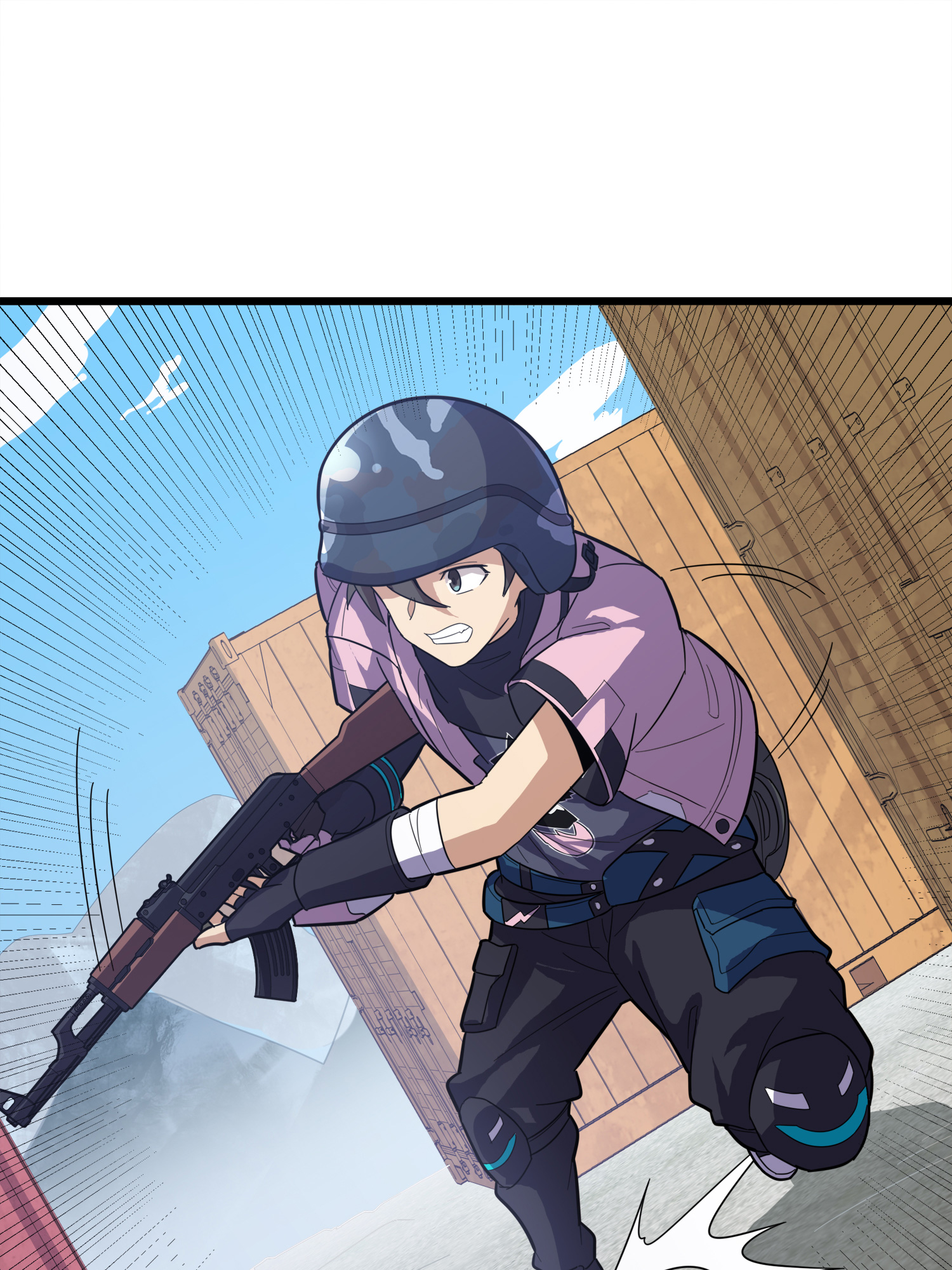 和平精英：描边战神031 精准打击